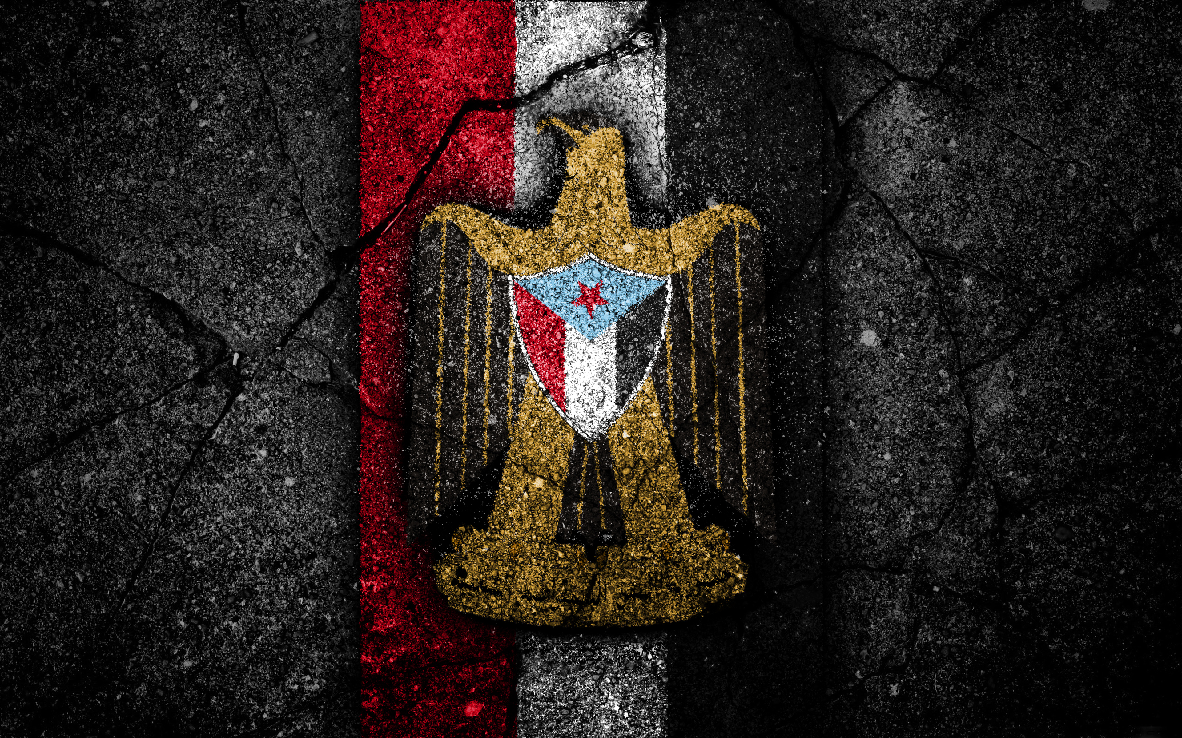 Emblem Logo Soccer Yemen 3840x2400