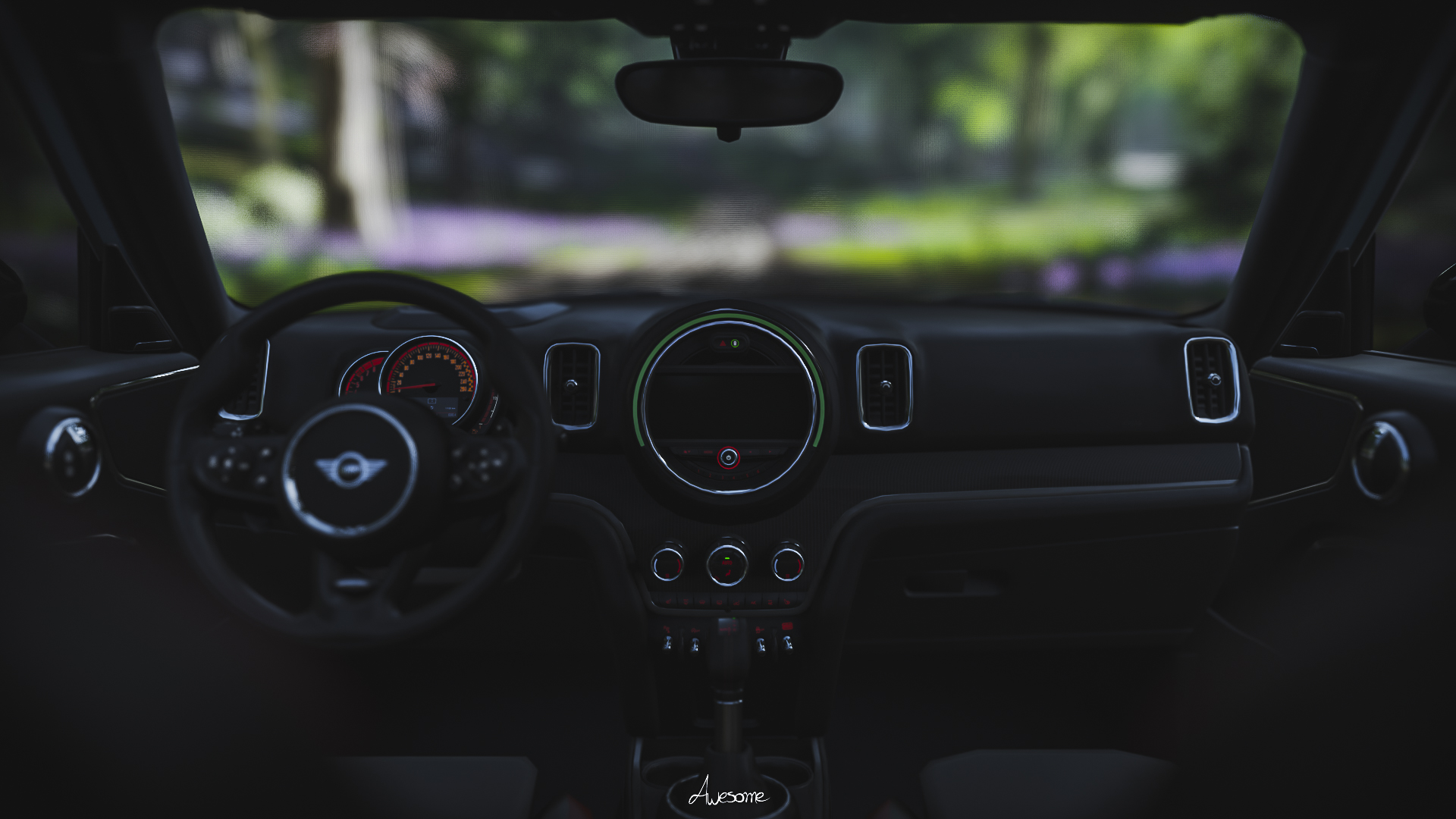 Mini JCW Mini Mini Countryman Car Vehicle Video Games Forza Forza Horizon 4 Car Interior Vehicle Int 1920x1080