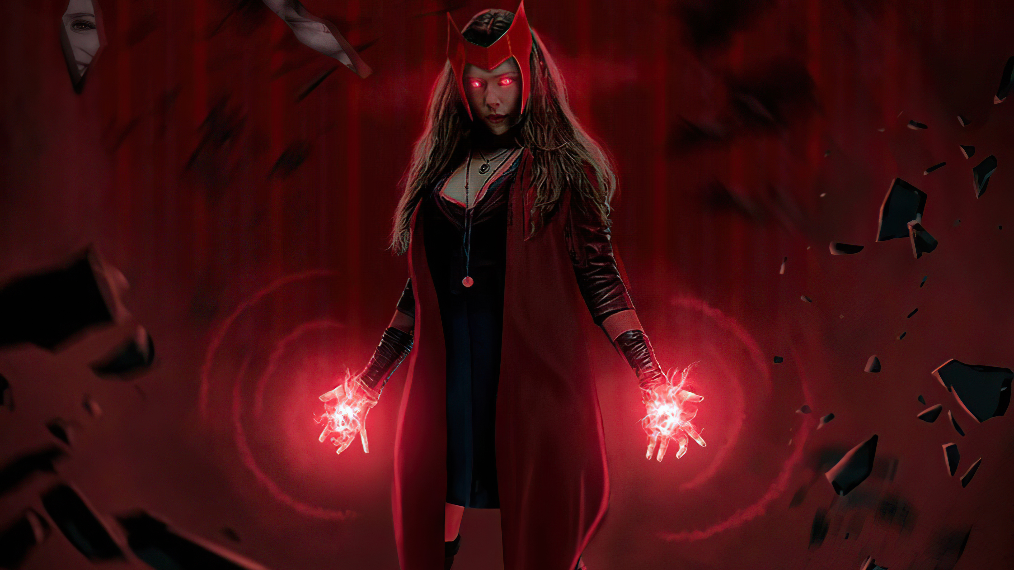 Marvel Cinematic Universe Marvel Comics Scarlet Witch 3840x2160