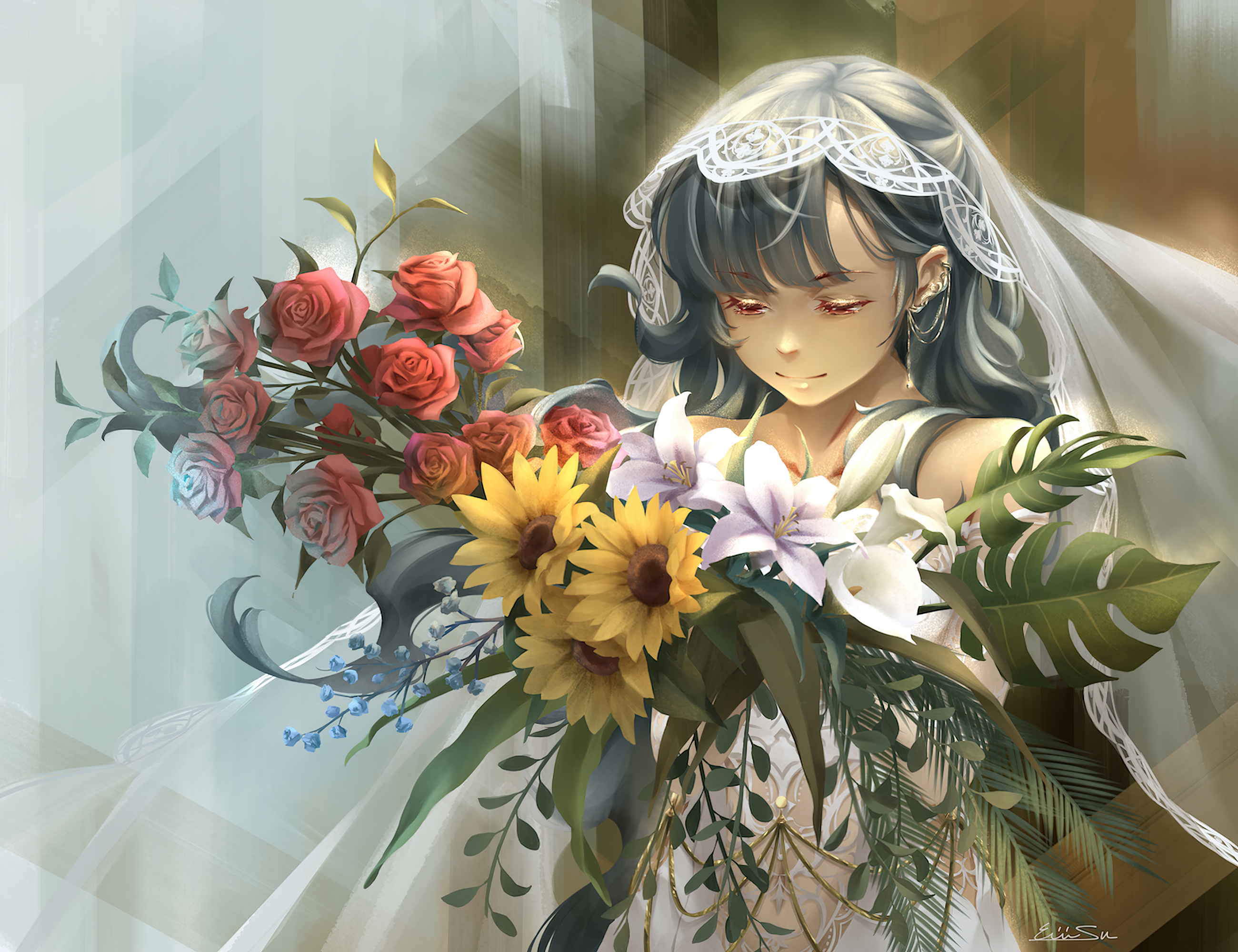Bride Flower Girl 2600x2000