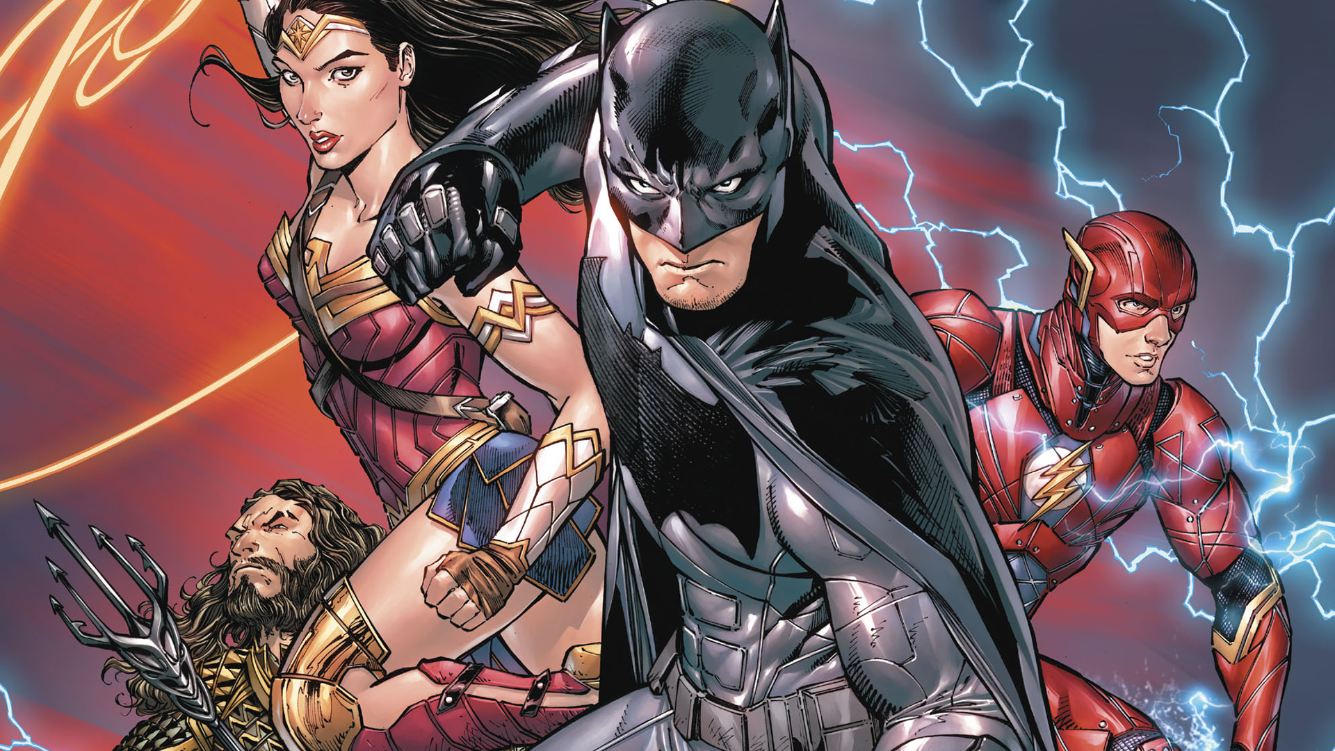 Aquaman Batman Dc Comics Flash Justice League 2017 Wonder Woman 1920x1080