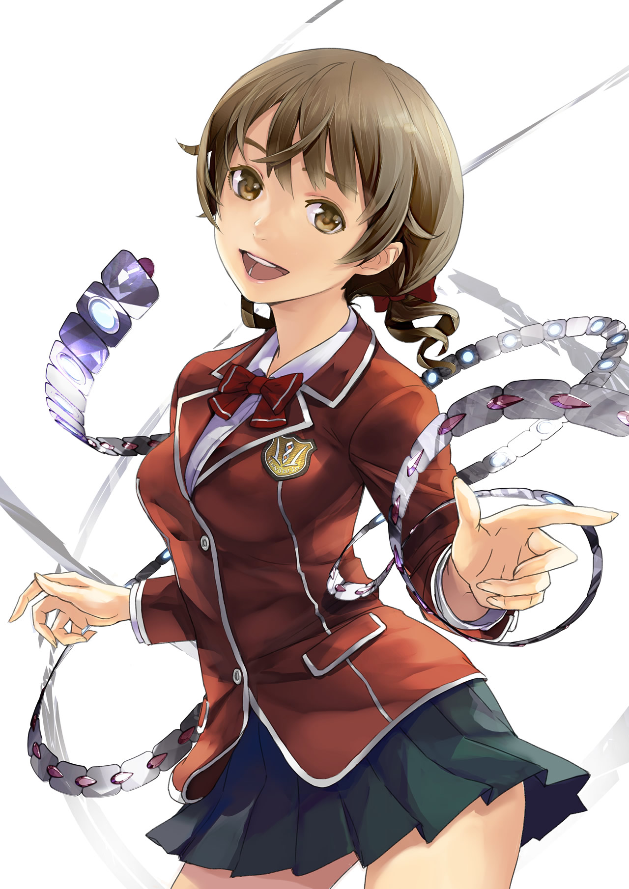 Guilty Crown Anime Portrait Display Anime Girls Menjou Hare School Uniform Redjuice 1280x1810
