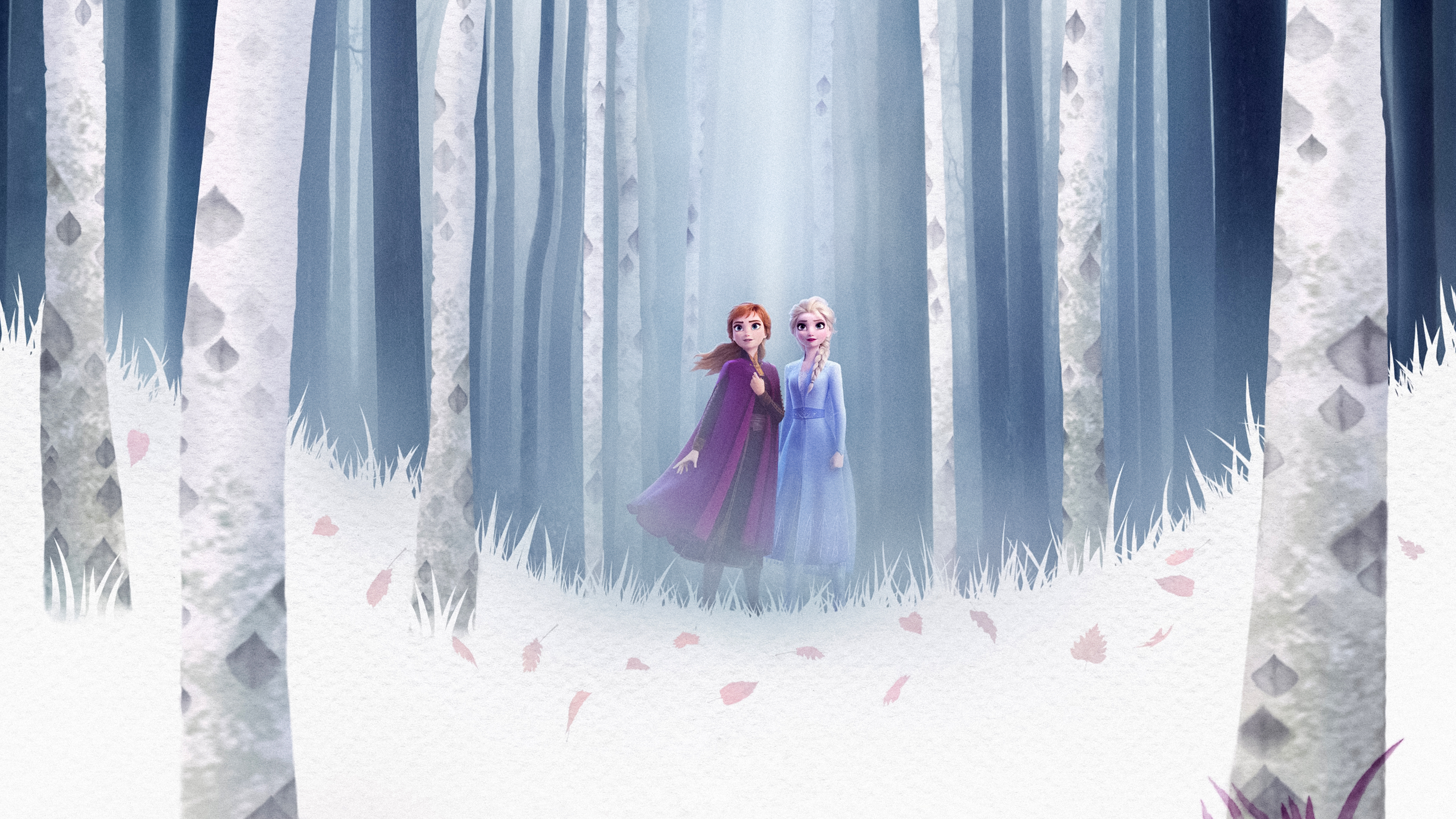 Anna Frozen Elsa Frozen Frozen Movie 3840x2160