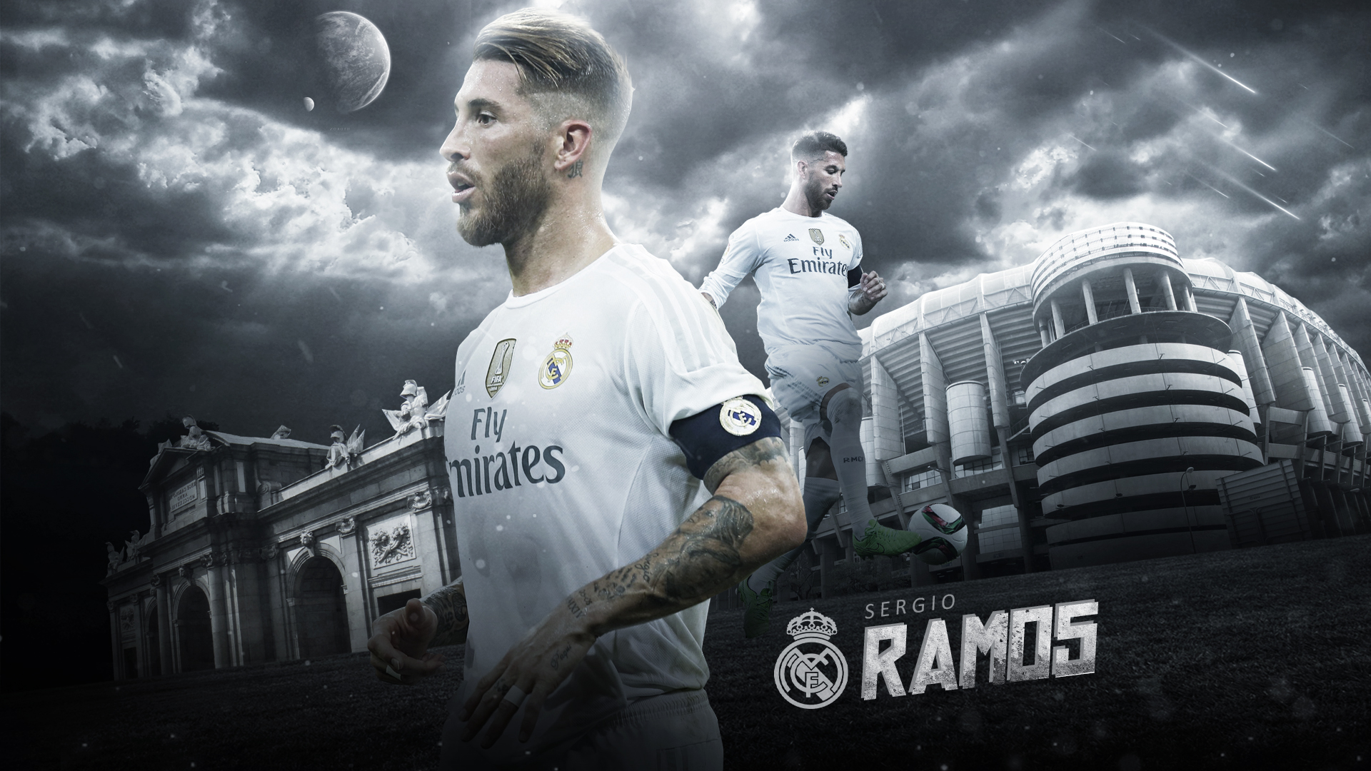 Real Madrid C F Sergio Ramos 1920x1080