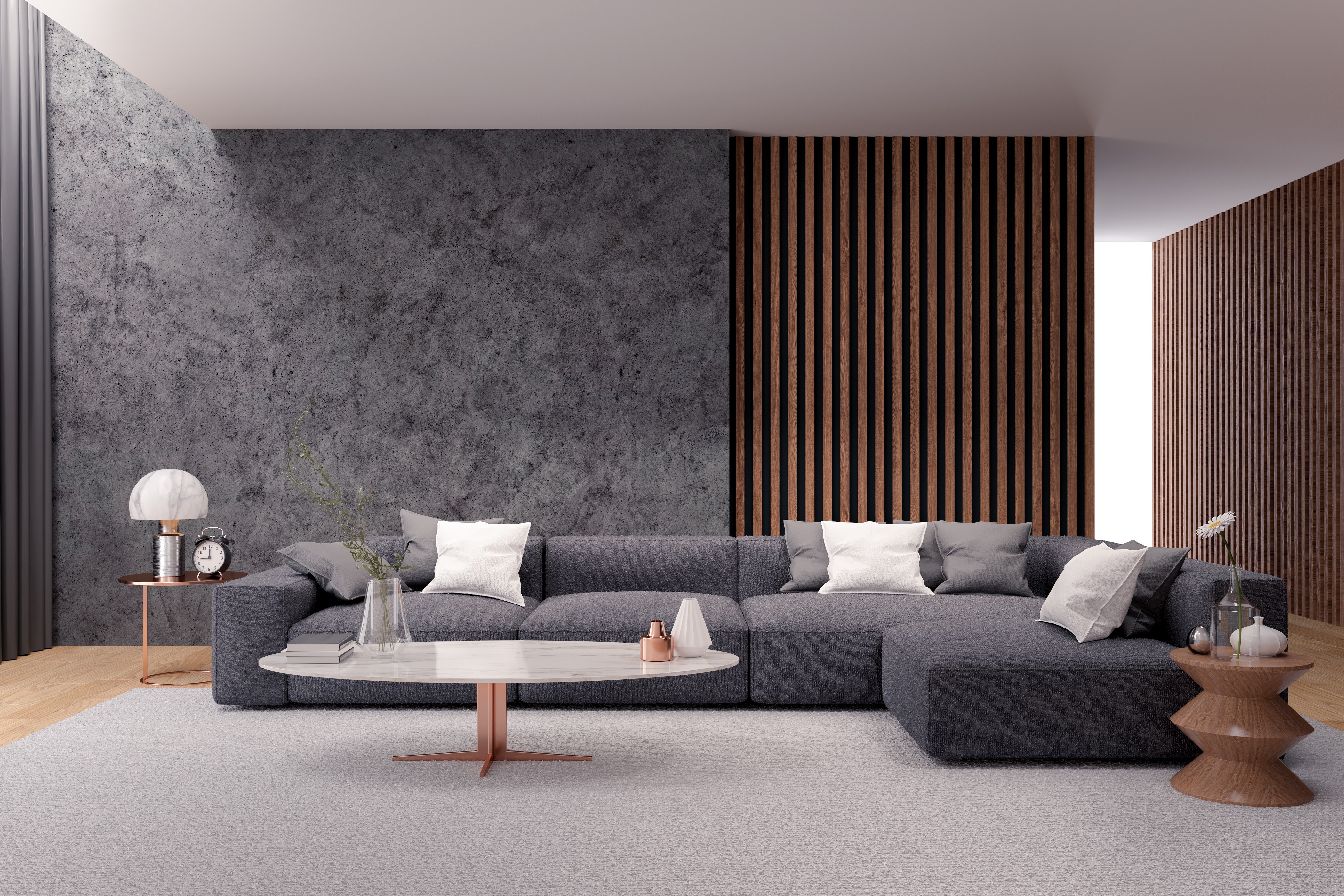 Furniture Living Room Room Sofa 4200x2800