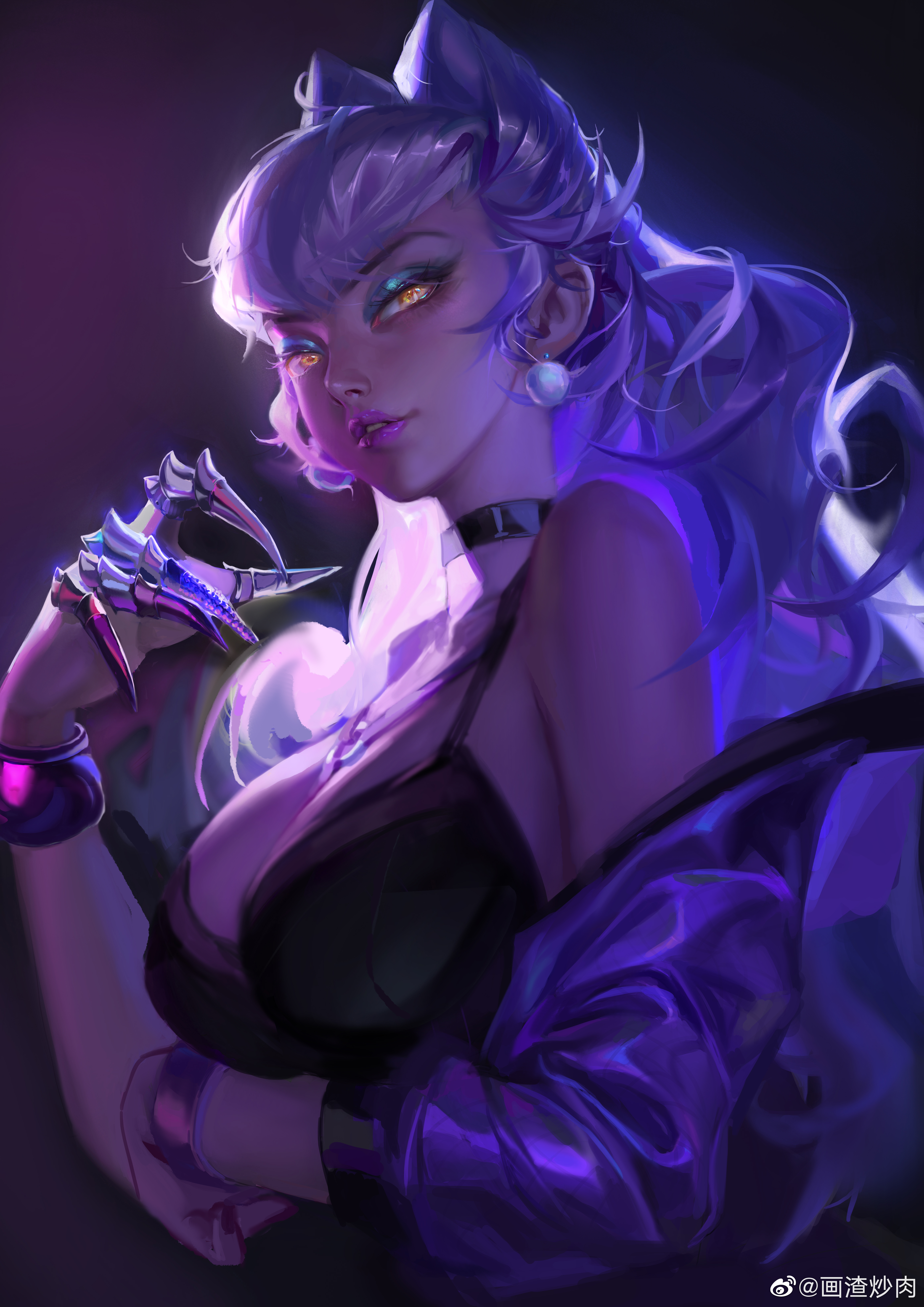 League Of Legends Evelynn League Of Legends Video Game Characters Video Game Girls Bare Shoulders Br 4601x6508
