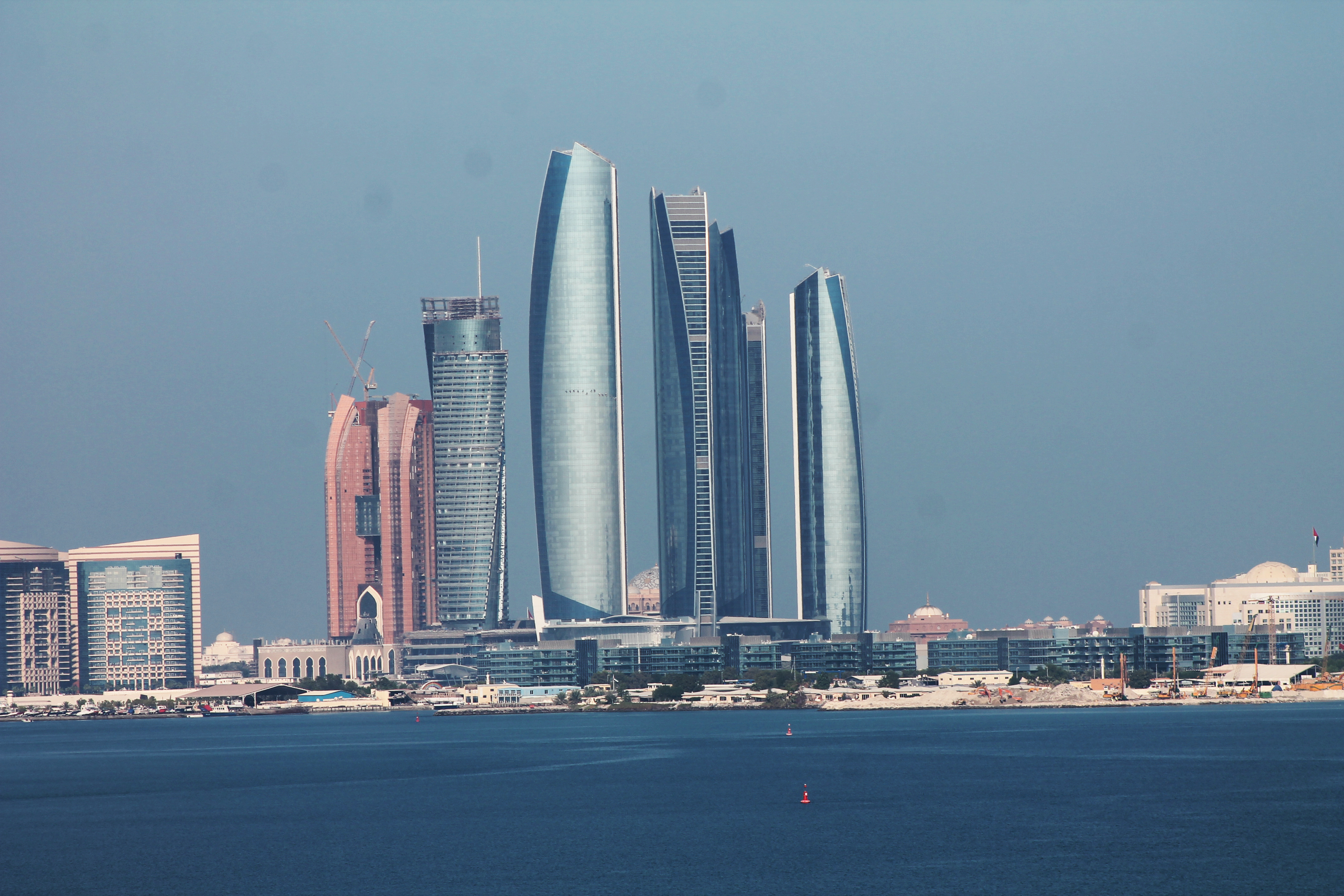 Abu Dhabi Building Etihad Towers United Arab Emirates 4272x2848