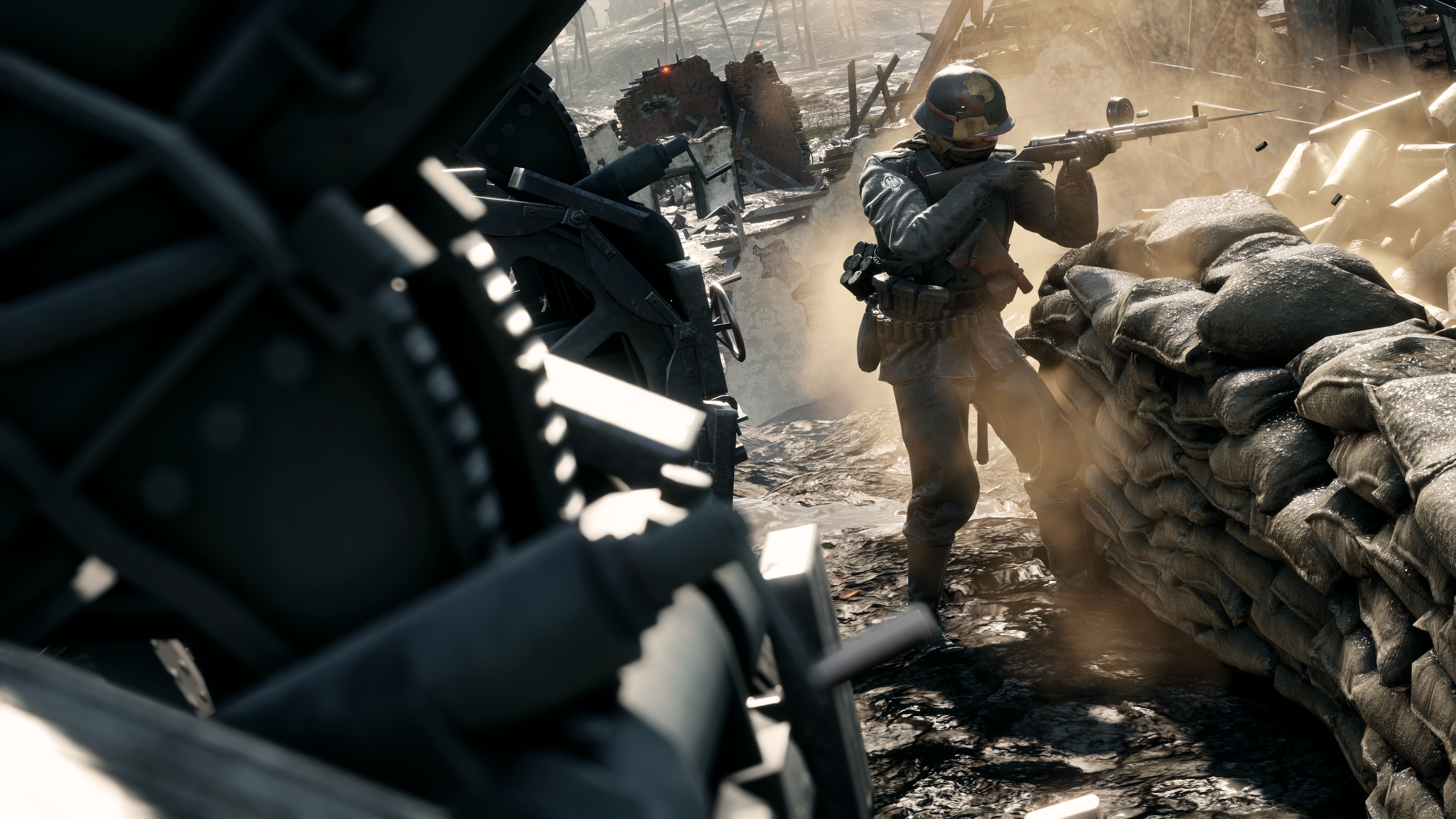 Battlefield 1 Rifle Soldier 6400x3600