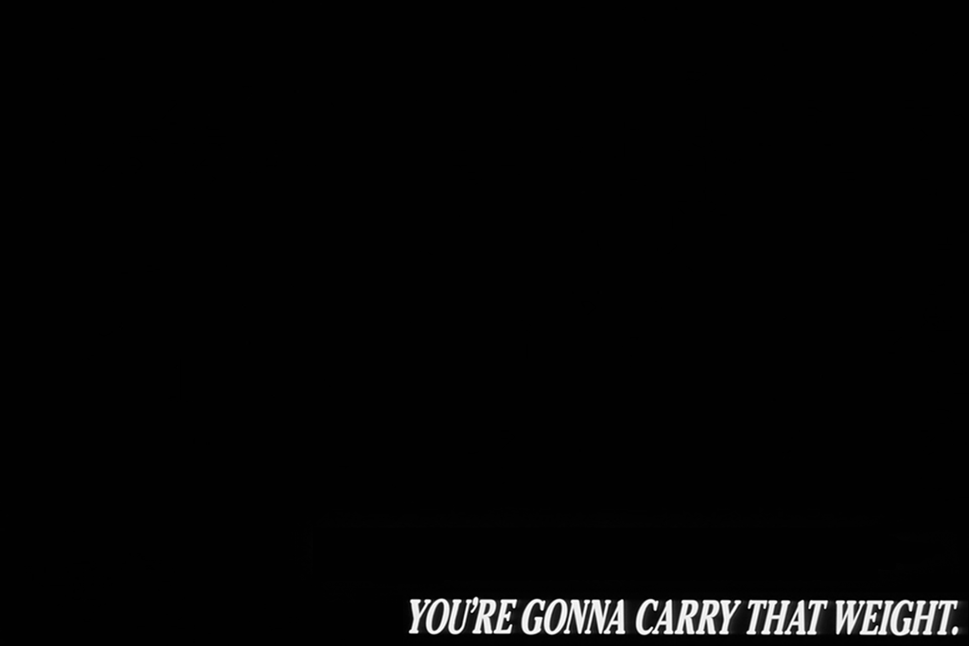 Cowboy Bebop Youre Gonna Carry That Weight Minimalism The Beatles Quote 1920x1280