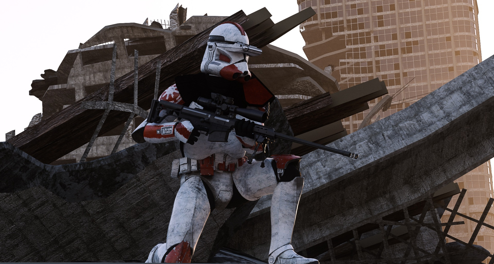 Scout Trooper Stormtrooper 2100x1122