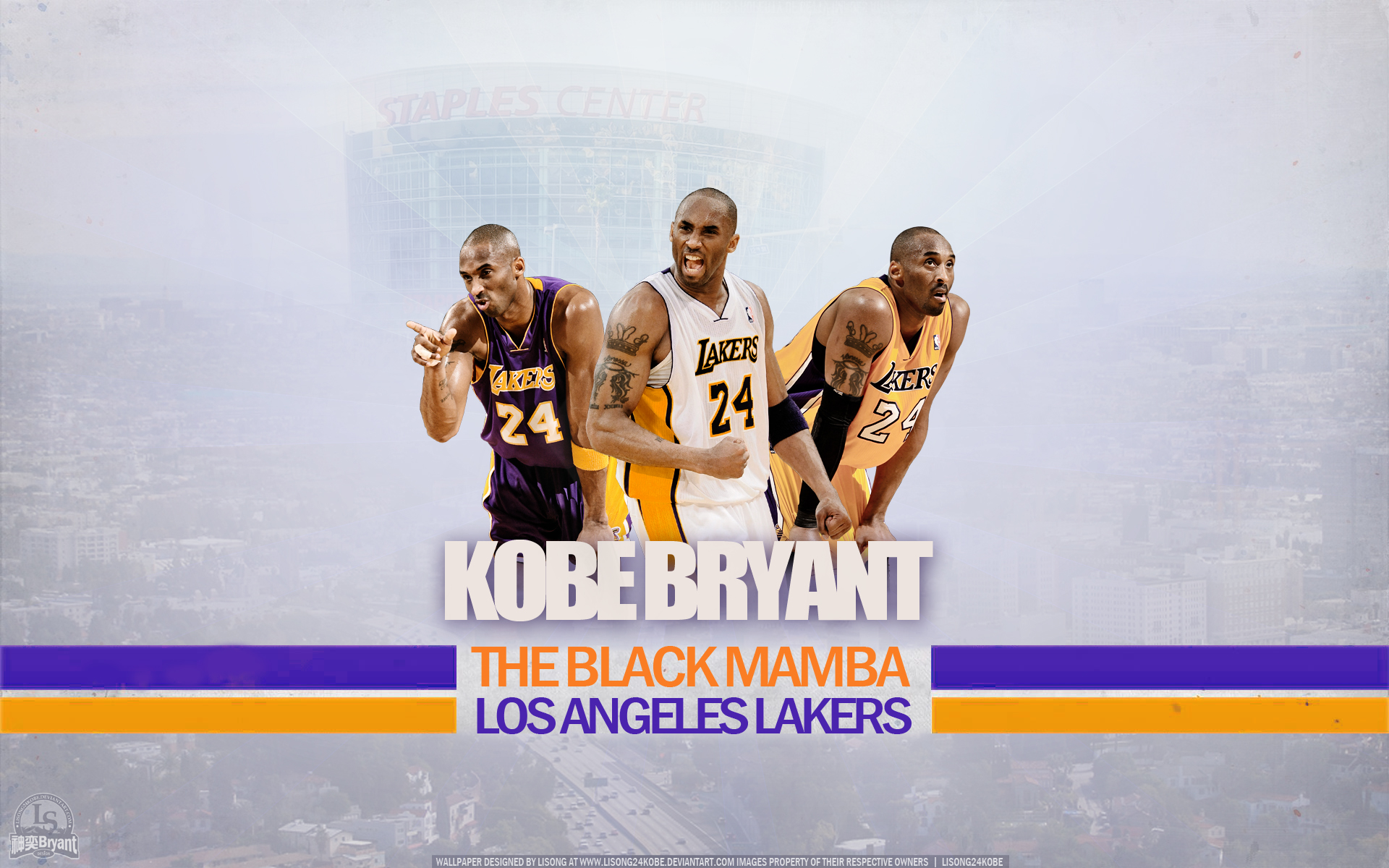 Basketball Kobe Bryant Los Angeles Lakers Nba 1920x1200