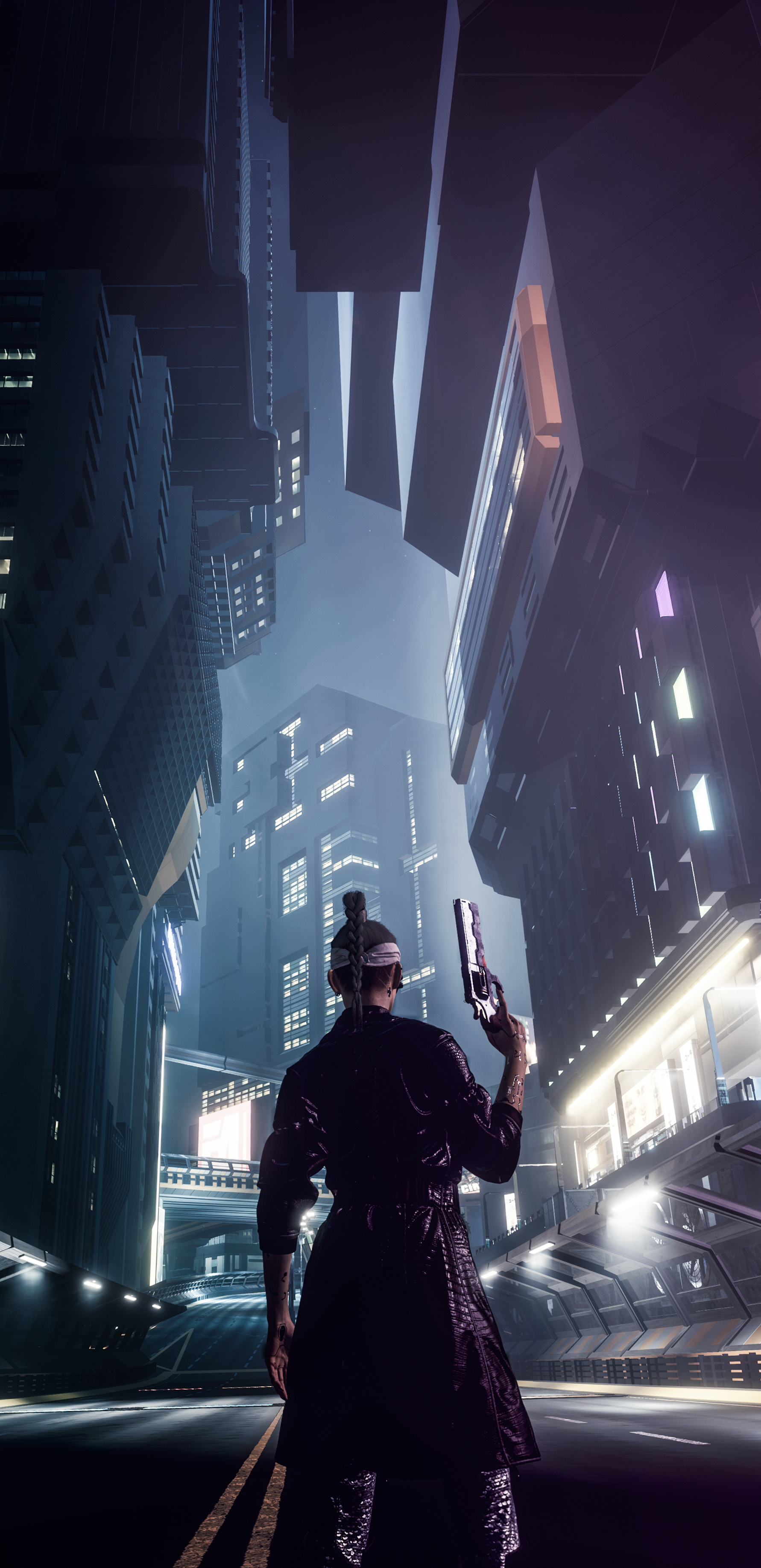 Cyberpunk 2077 PC Gaming From Behind 1782x3674