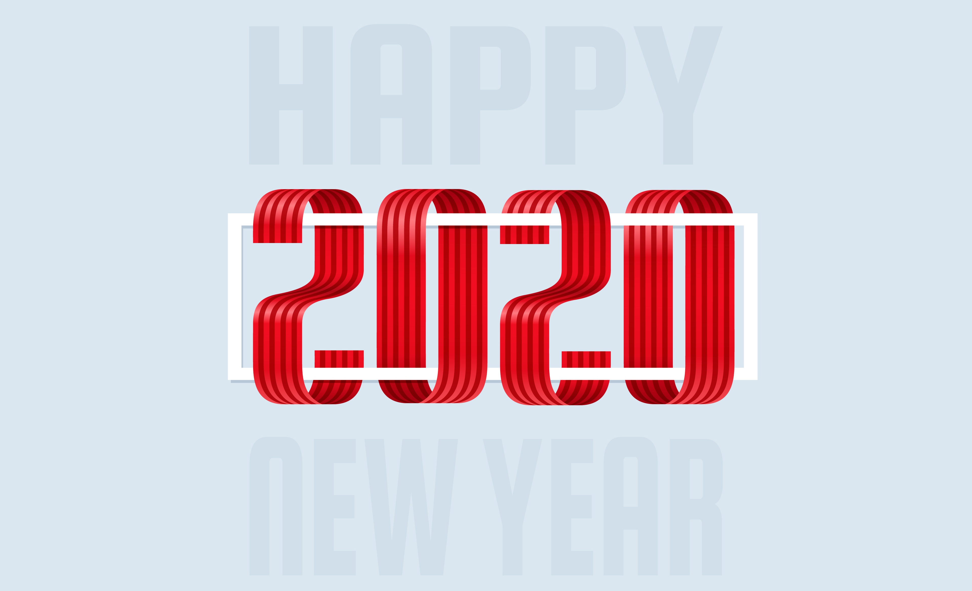 Happy New Year New Year New Year 2020 3840x2337
