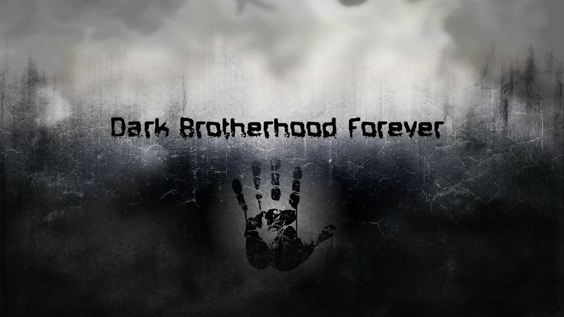 Dark Brotherhood Bethesda Softworks The Elder Scrolls V Skyrim Glass Foggy Window Video Games Mist 1920x1080