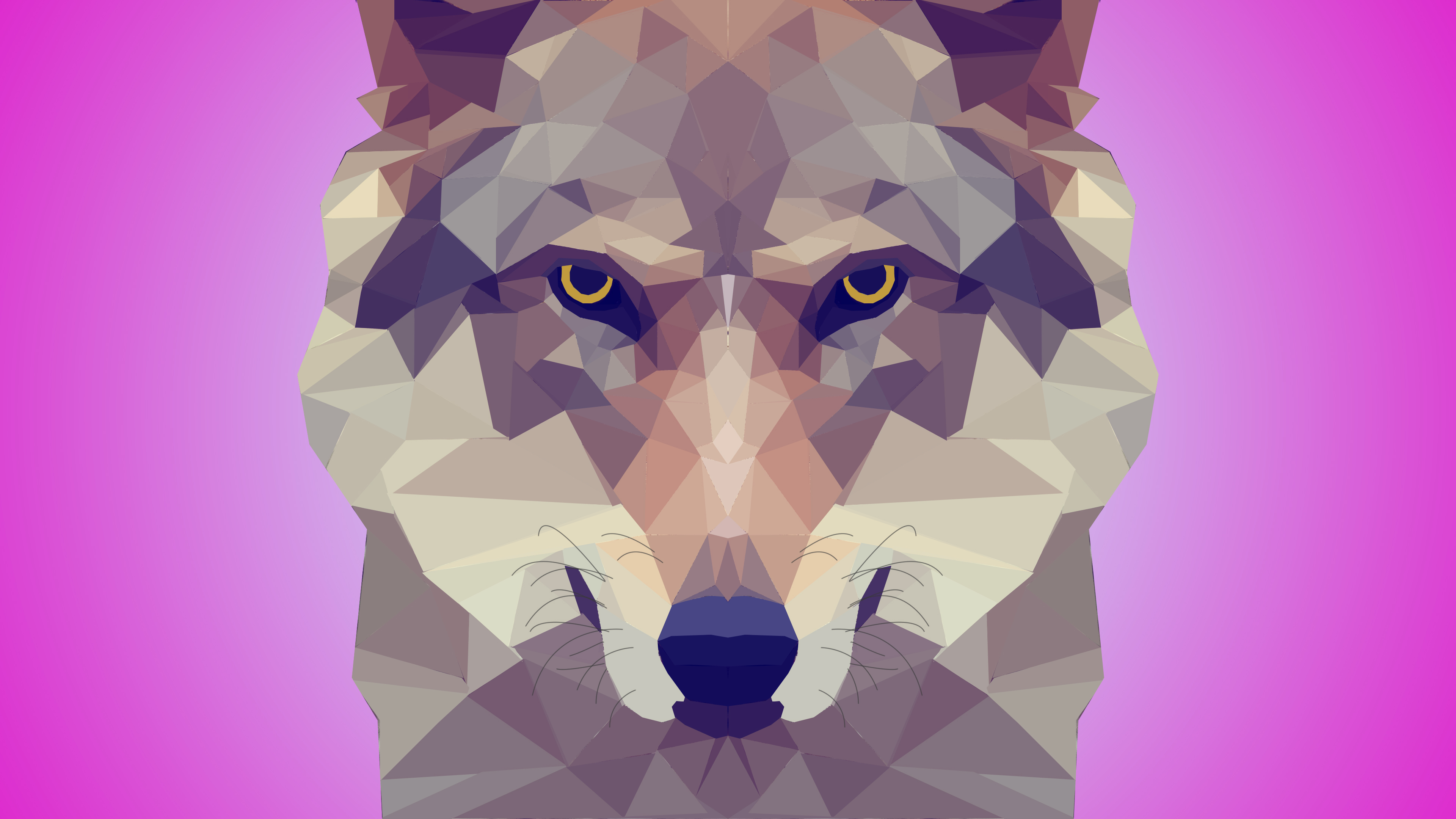 Facets Wolf 3840x2160
