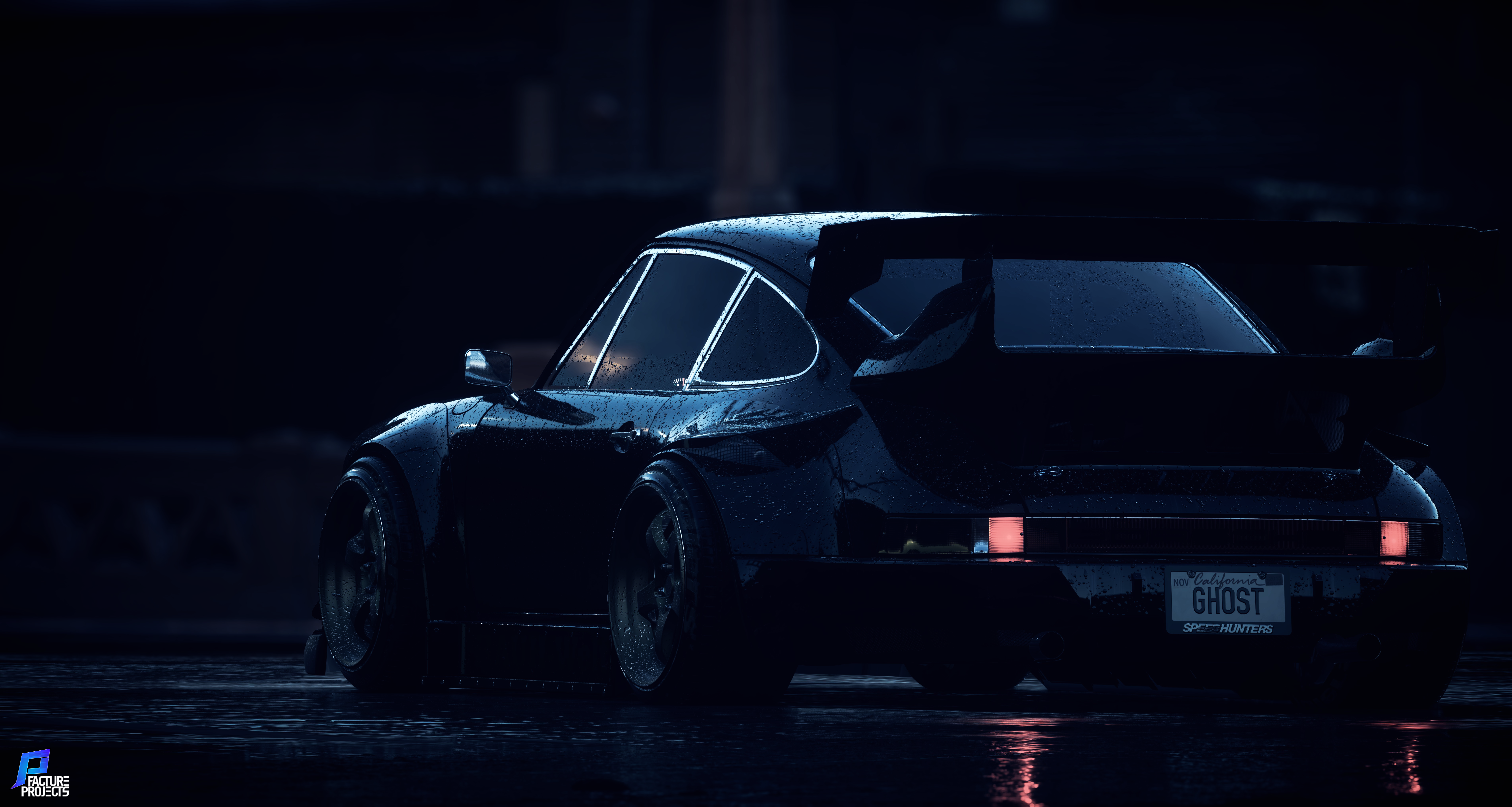 Porsche 911 Porsche Black Car Need For Speed Need For Speed 2015 NFS 2015 7612x4064