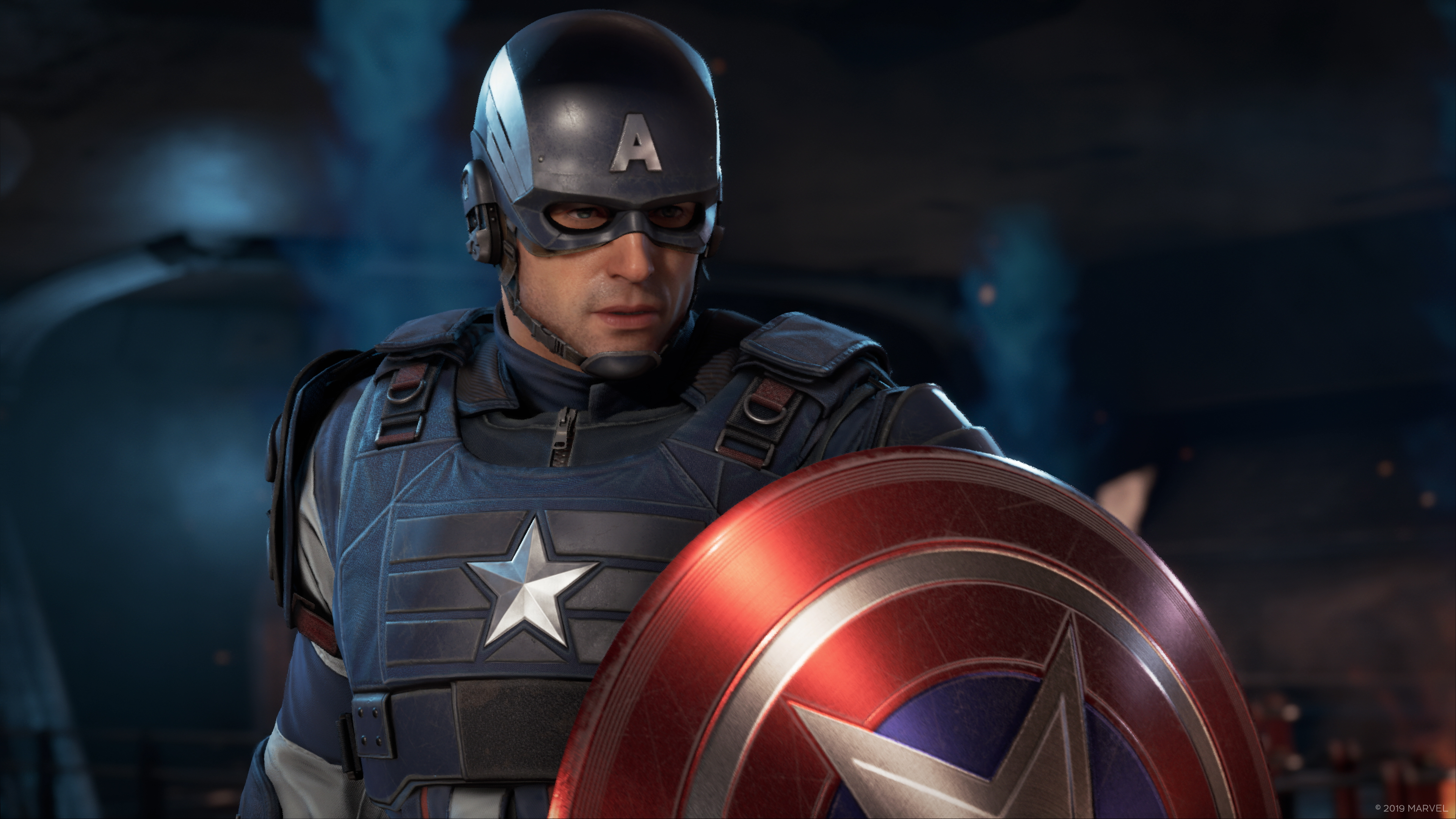 Avengers Captain America Marvel S Avengers Video Game 3840x2160