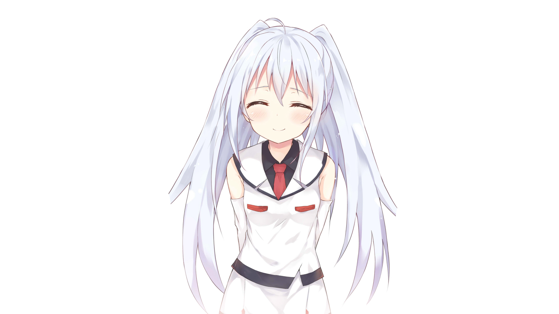 Isla Plastic Memories Long Hair Plastic Memories Smile White Hair 1920x1080