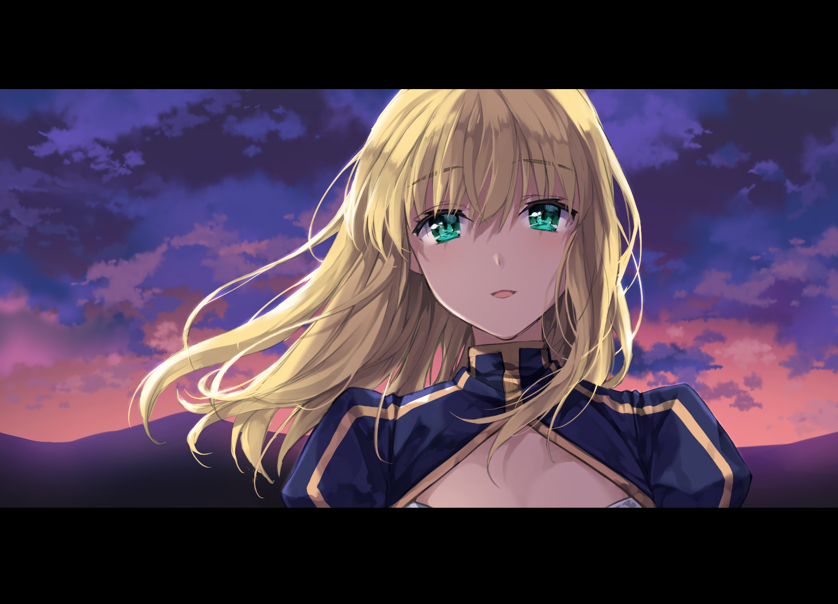 Fate Series Fate Zero Fate Stay Night FGO Fate Stay Night Unlimited Blade Works Anime Girls 2D Hair  2800x2020