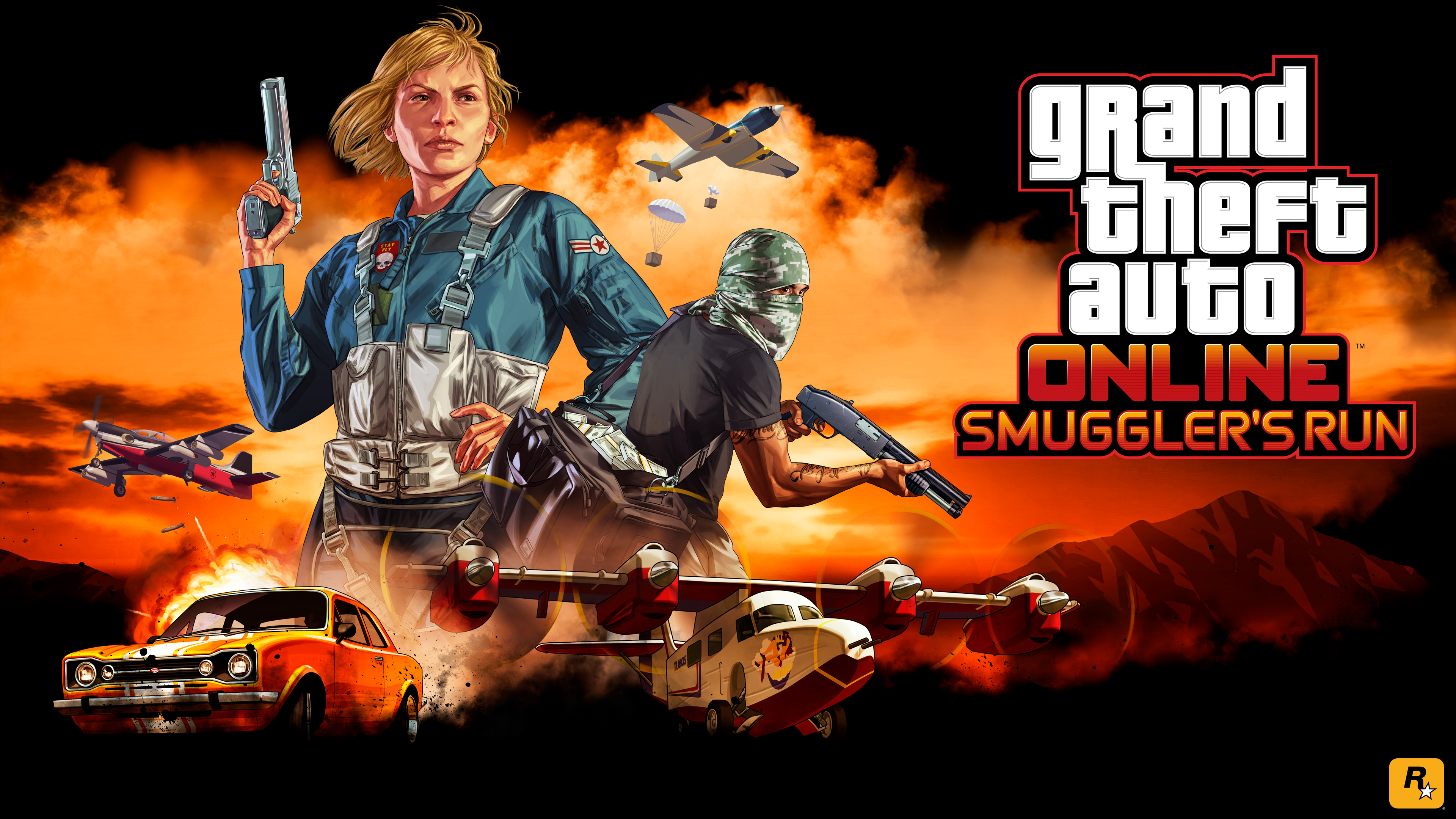 Gta Online Gta Online Smuggler 039 S Run Grand Theft Auto V 3840x2160