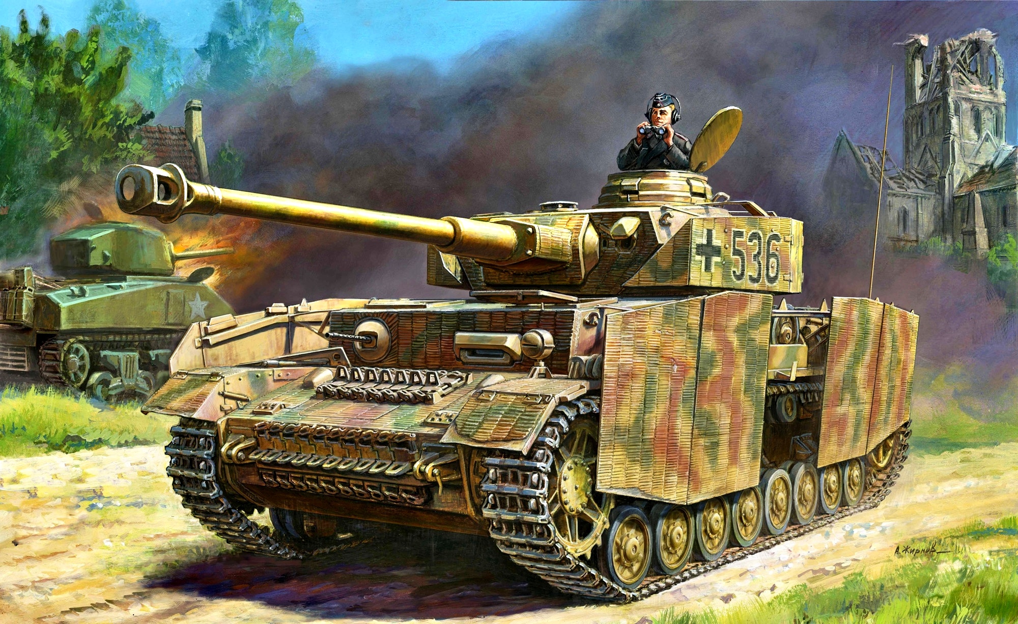 Panzer Iv Tank 2000x1226