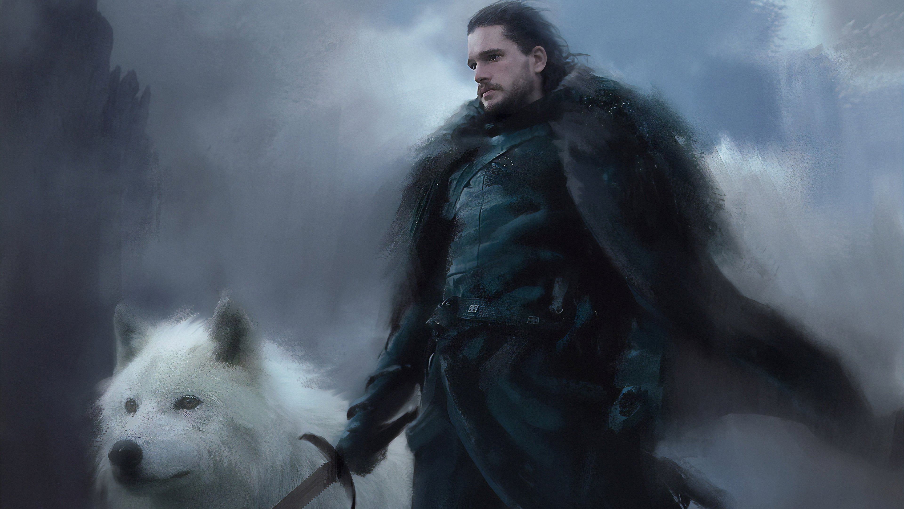 Game Of Thrones Jon Snow Kit Harington 3840x2160