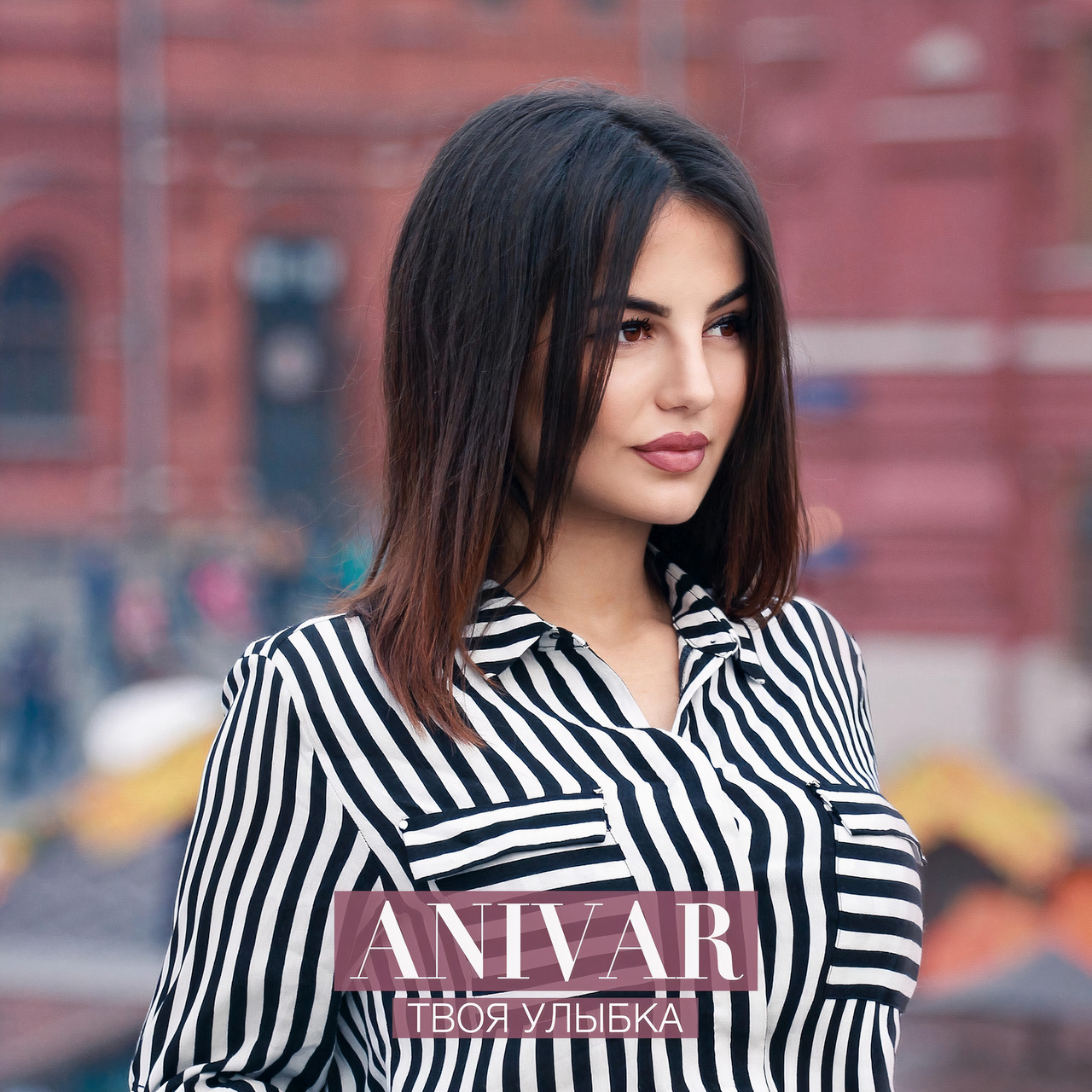 ANiVAR Women Singer Russian Russian Women Outdoors Shoulder Length Hair Dark Hair Makeup 1280x1280