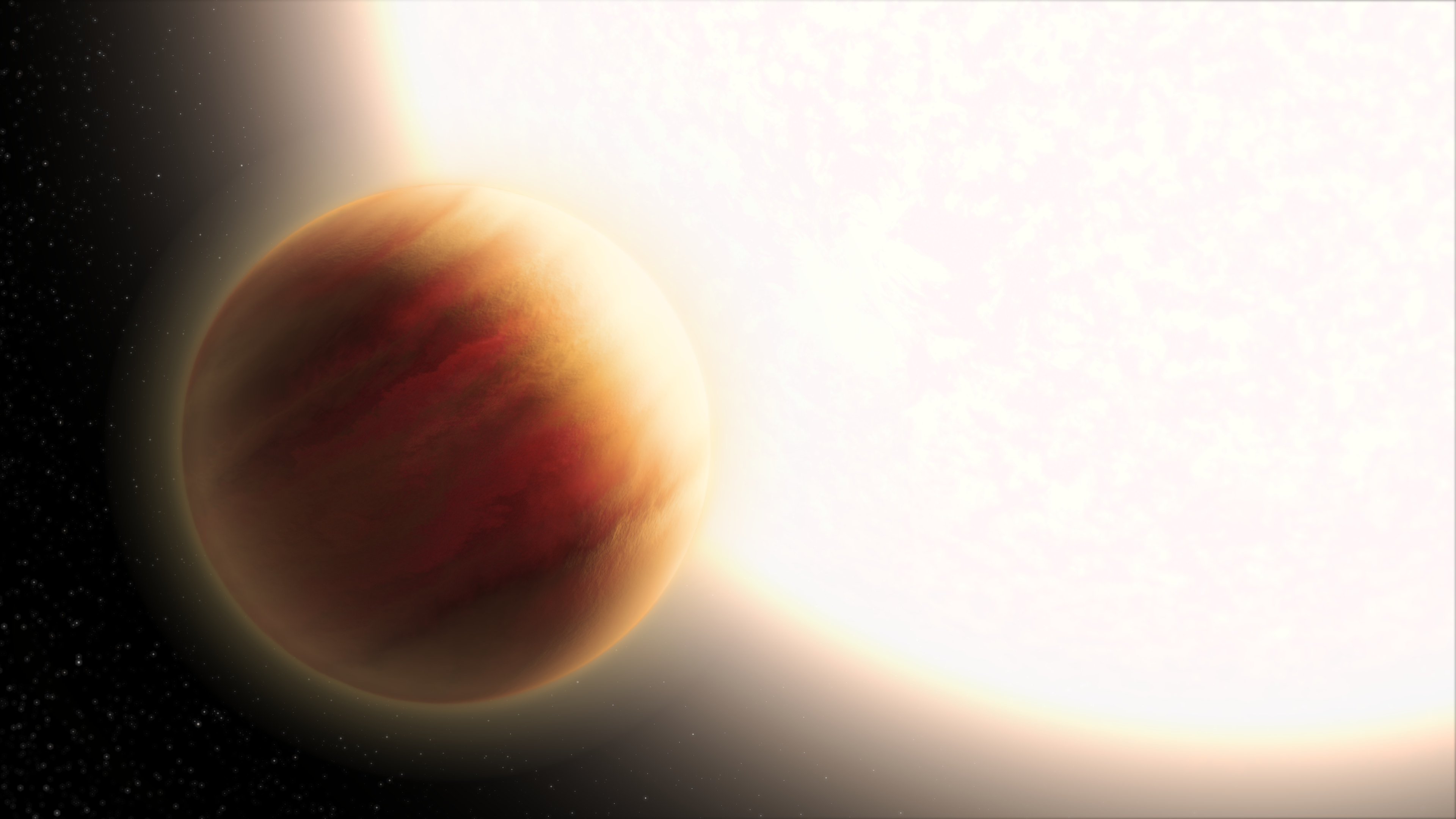 Planet Stars Sun Venus Milky Way Universe Galaxy NASA Hubble Deep Field 3840x2160