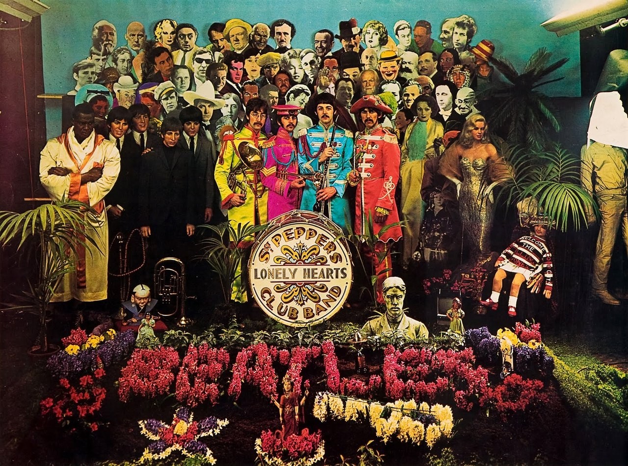 The Beatles George Harrison Ringo Starr Paul McCartney John Lennon Musician Rock Bands Album Covers 1280x950