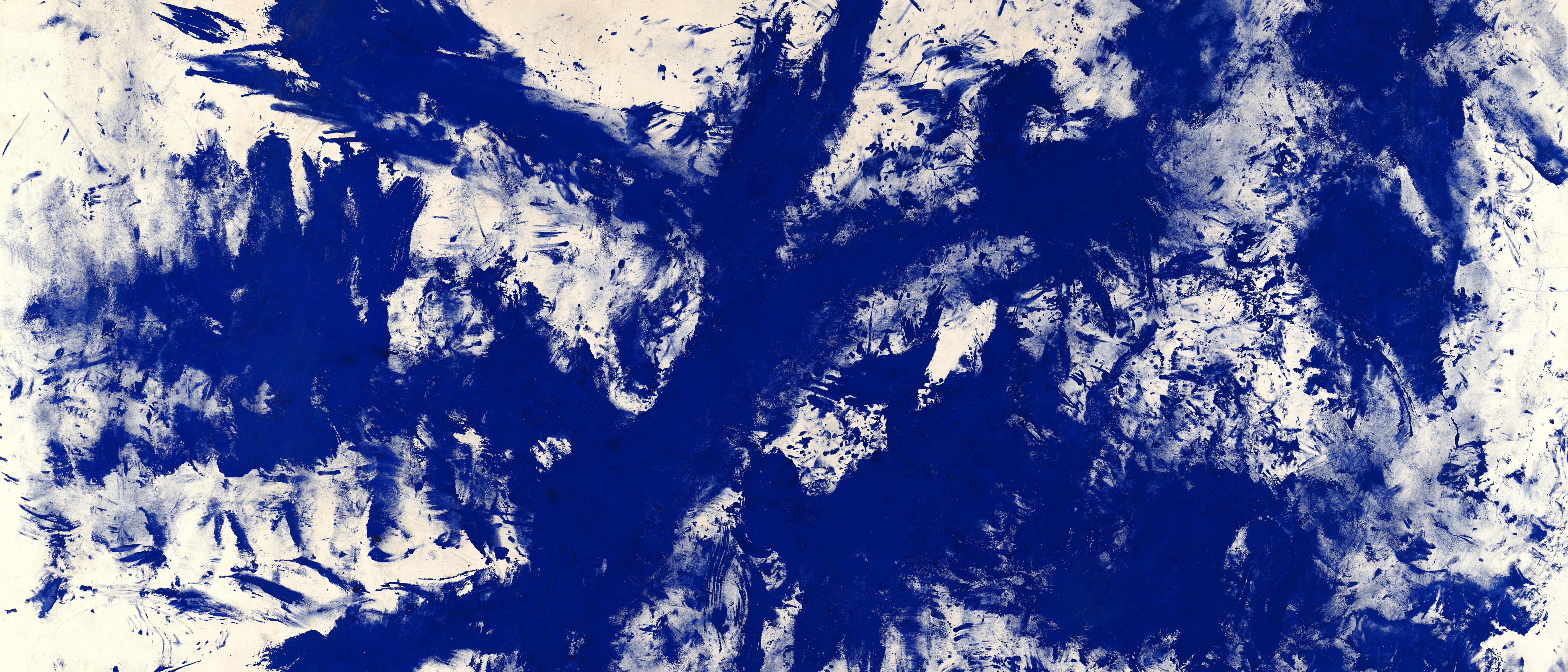 Ultrawide Painting Abstract Rorschach Test 5479x2348