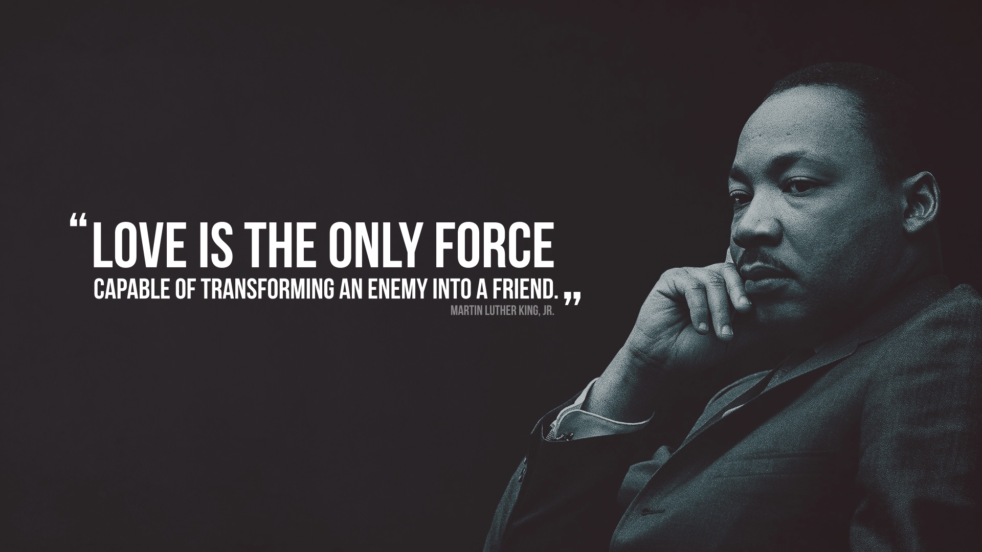 Inspirational Martin Luther King Motivational Quote 1920x1080
