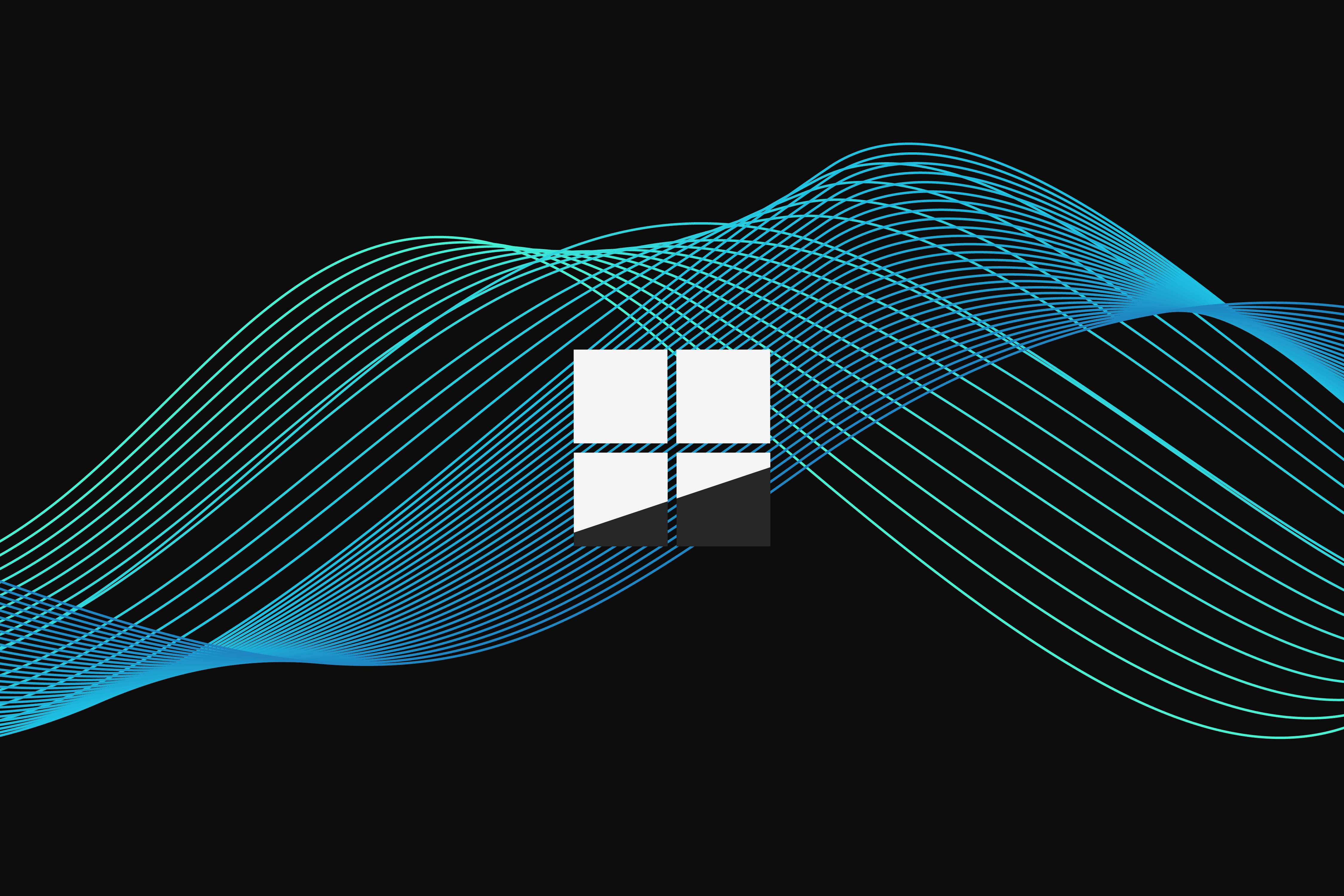 Logo Windows Logo Microsoft Lines Waveforms Simple Background Black Edge 4500x3000