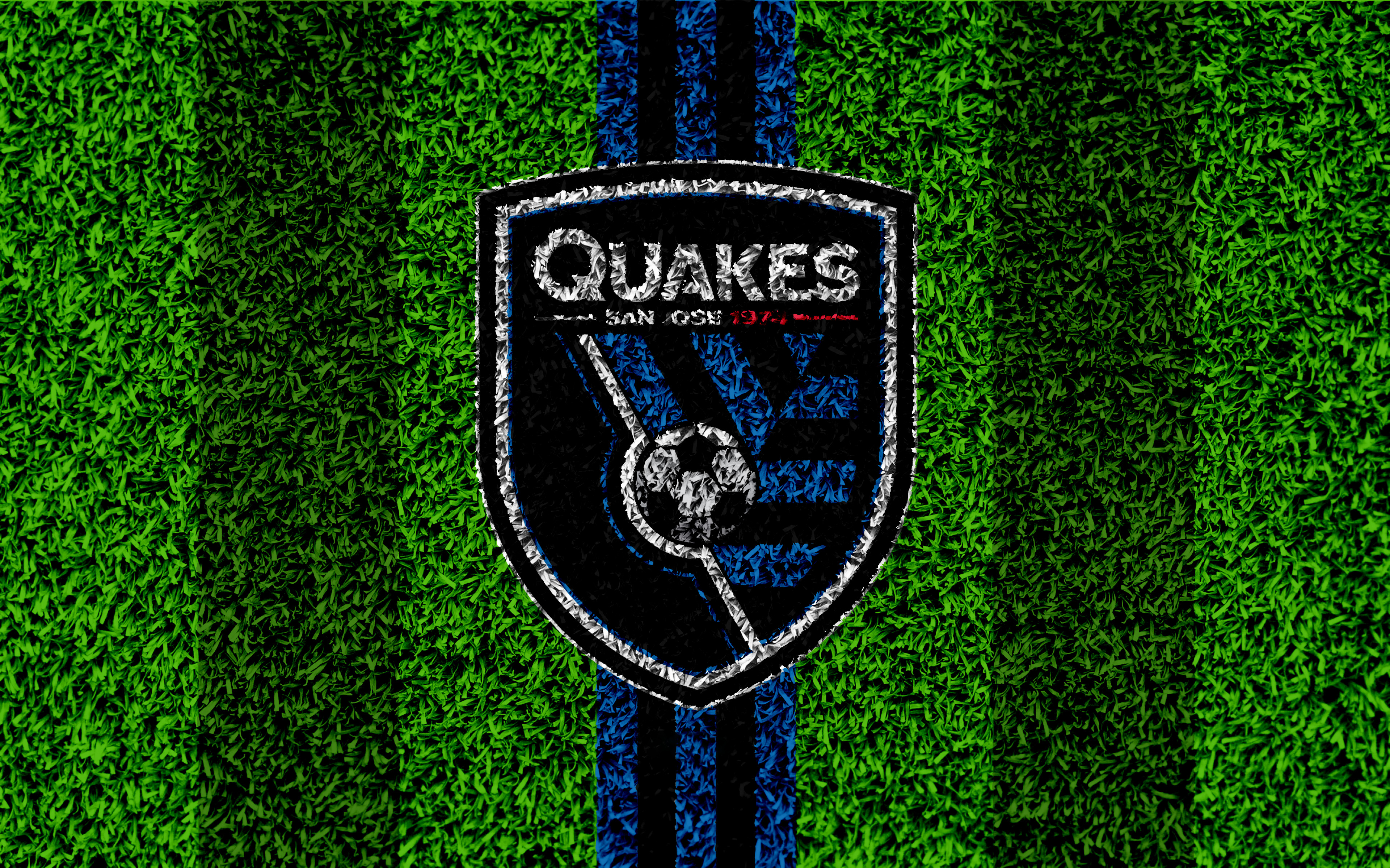 Emblem Logo Mls San Jose Earthquakes Soccer 3840x2400