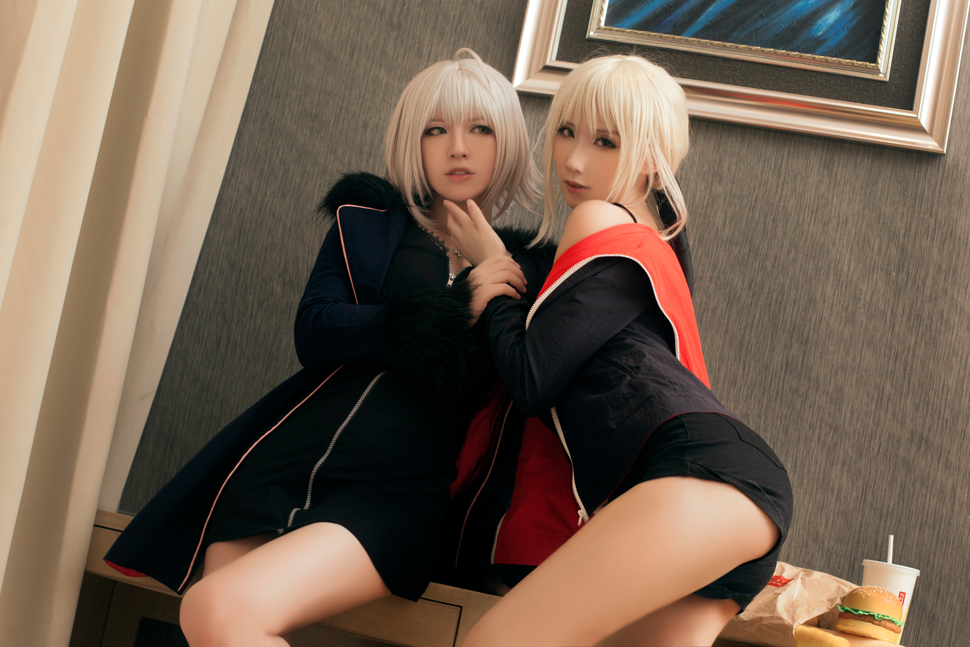 Women Model Cosplay Chinese Chinese Model Fate Series Fate Grand Order Jeanne DArc Alter Saber Alter 2000x1333