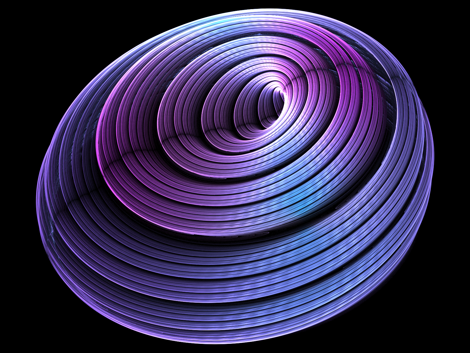 Chaoscope Software Circle Fractal Shapes Violet 1600x1200