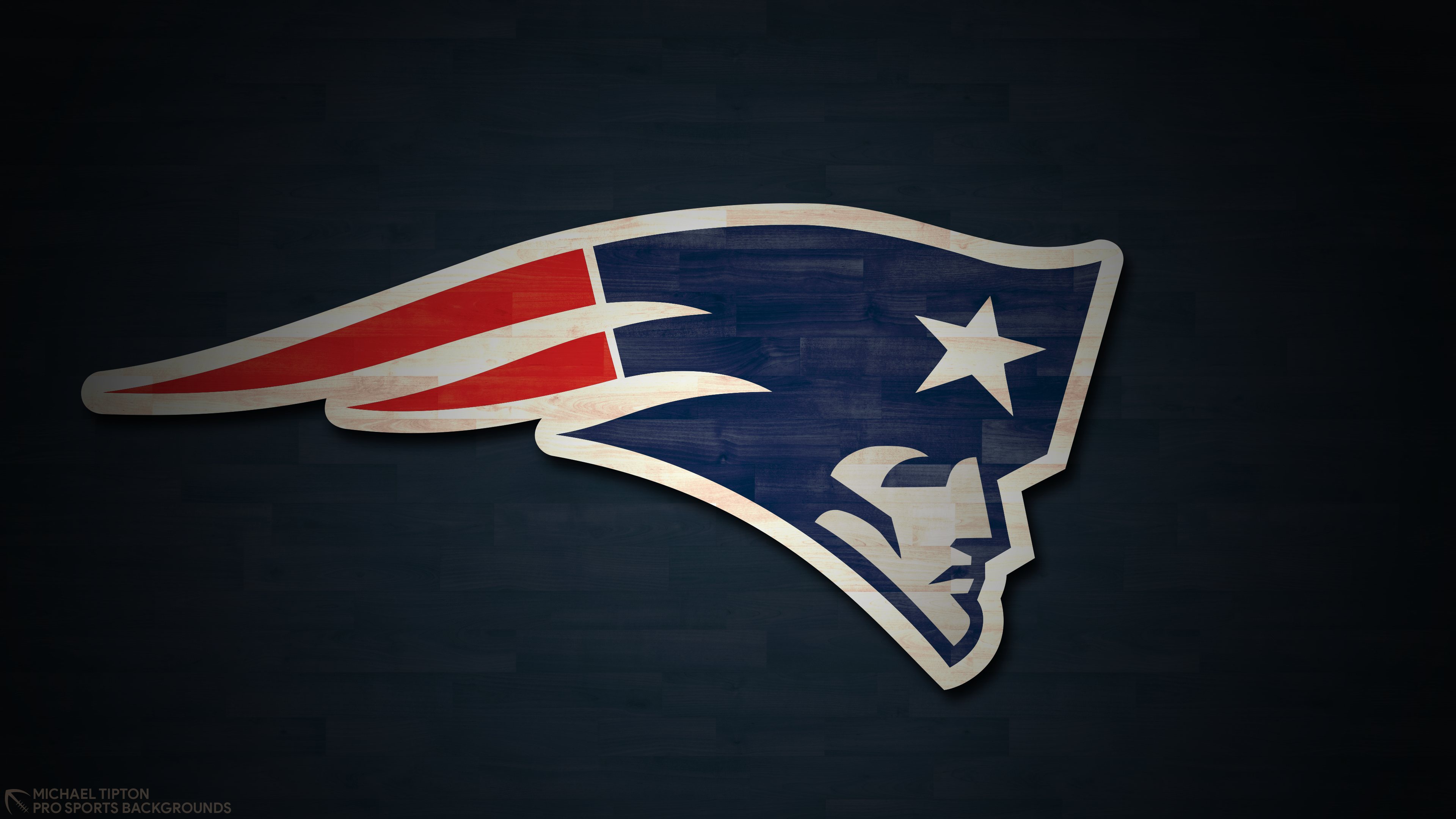 Emblem Logo Nfl New England Patriots 3840x2160