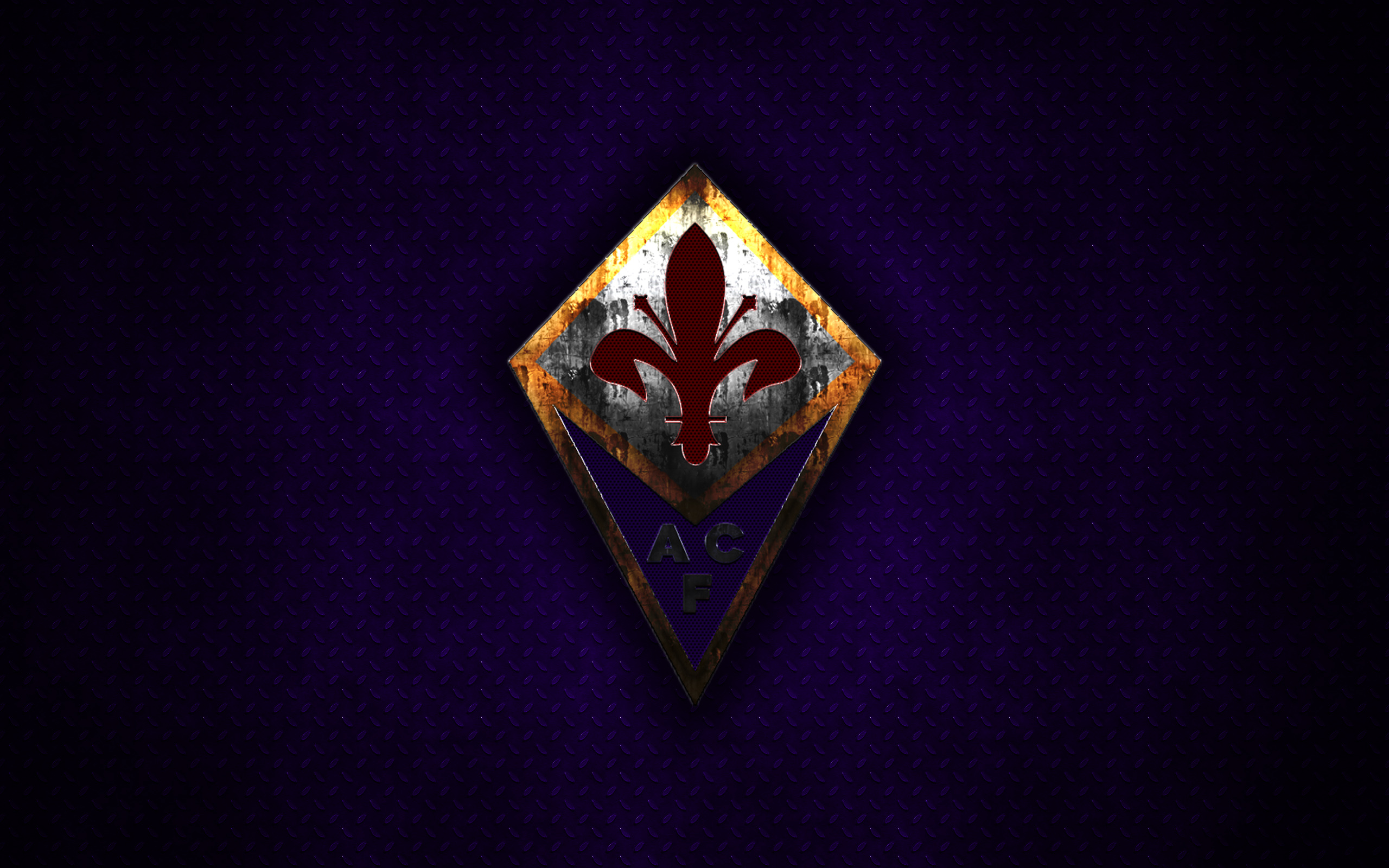 Acf Fiorentina Emblem Logo Soccer 2560x1600