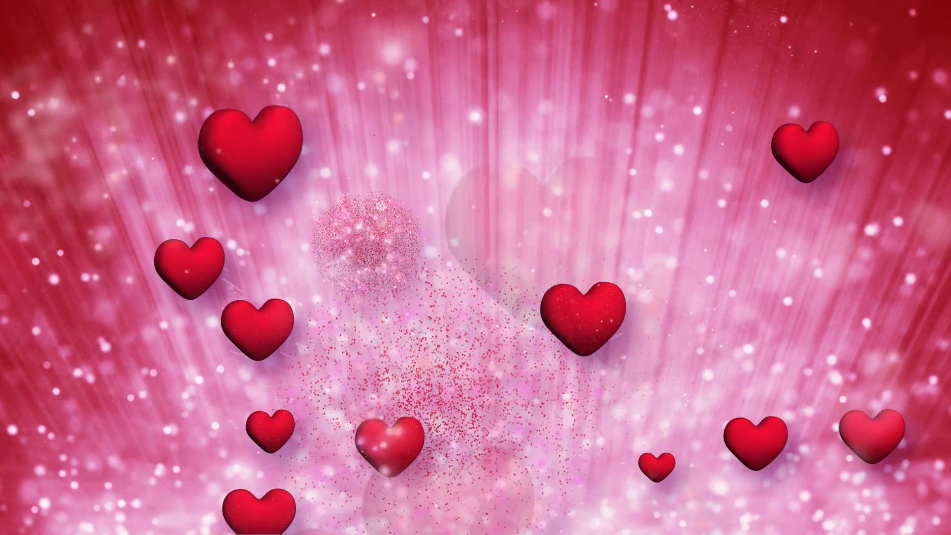 Heart Love Pink 1920x1080