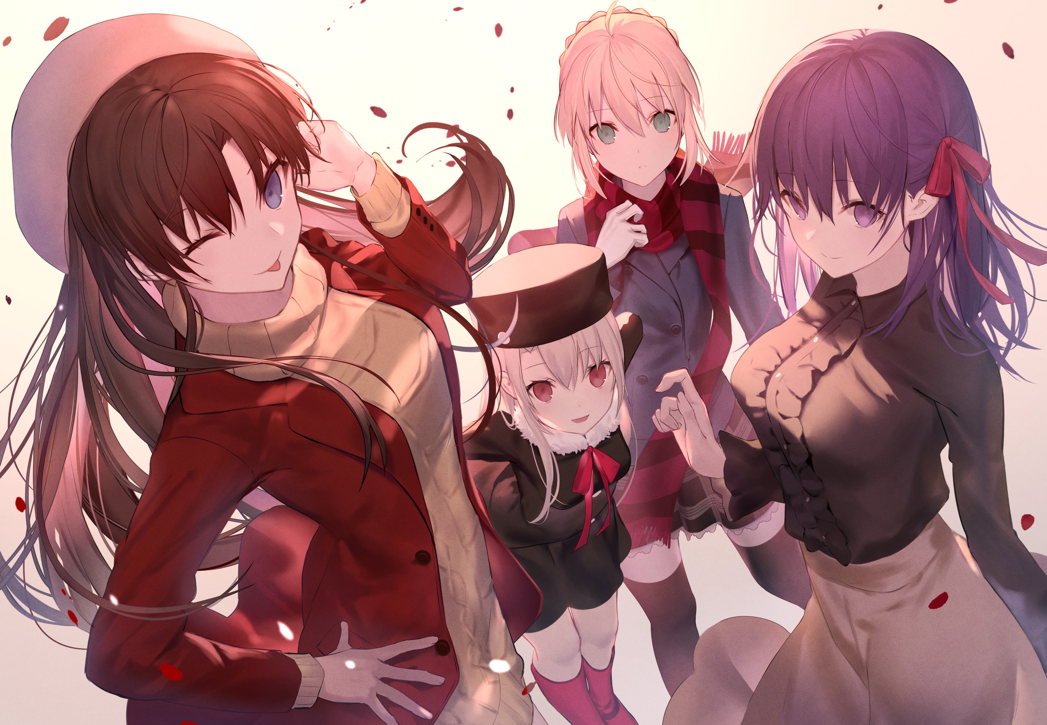 Fate Stay Night Fate Series Fate Stay Night Unlimited Blade Works Fate Stay Night Heavens Feel Alter 3508x2430