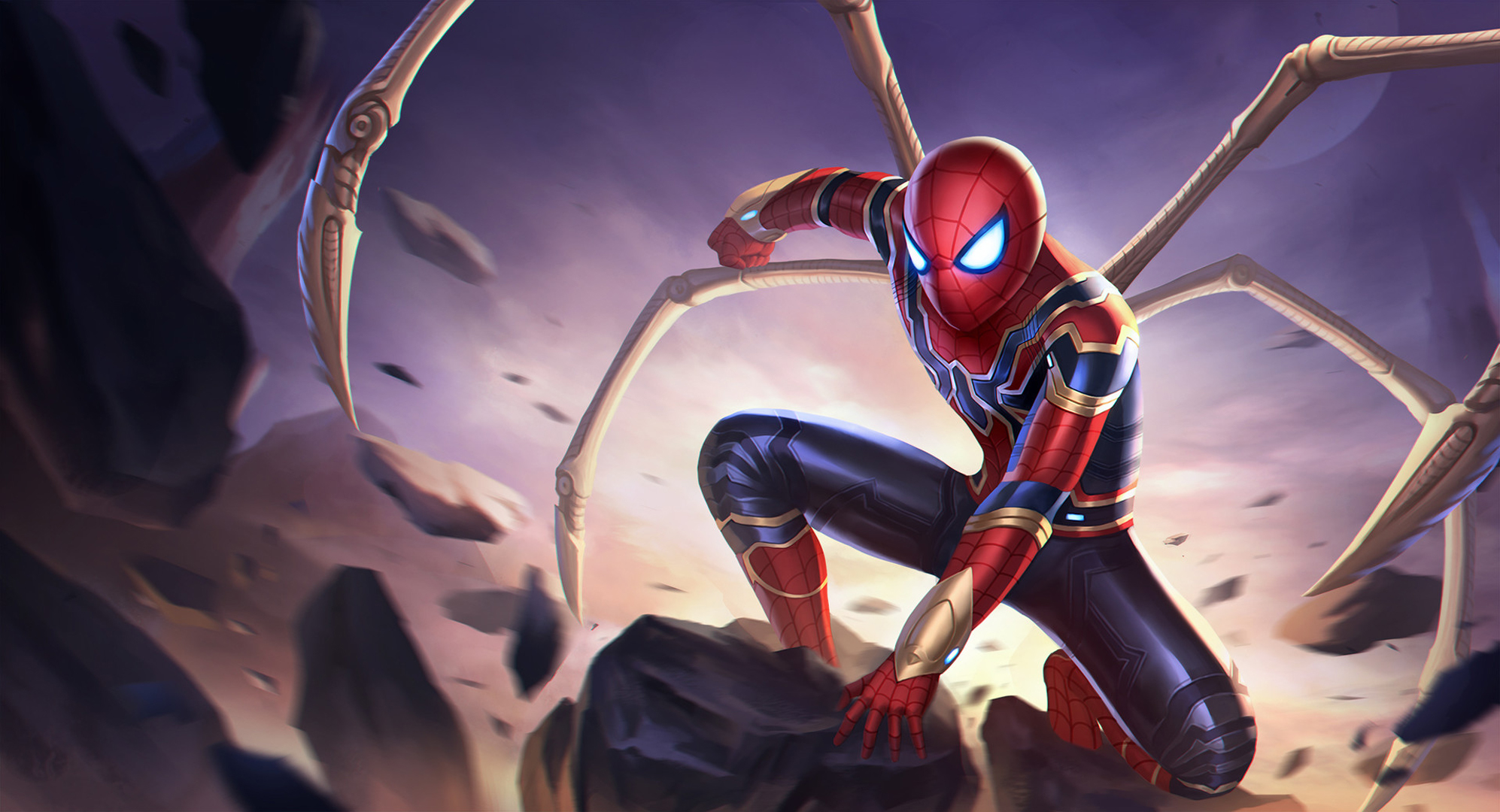 Iron Spider Spider Man 1994x1080