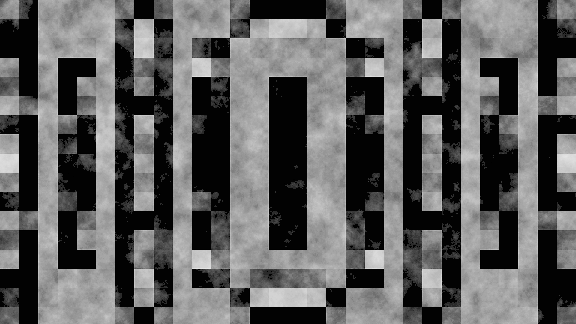 Black Digital Art Geometry Grey Rectangle Square 1920x1080