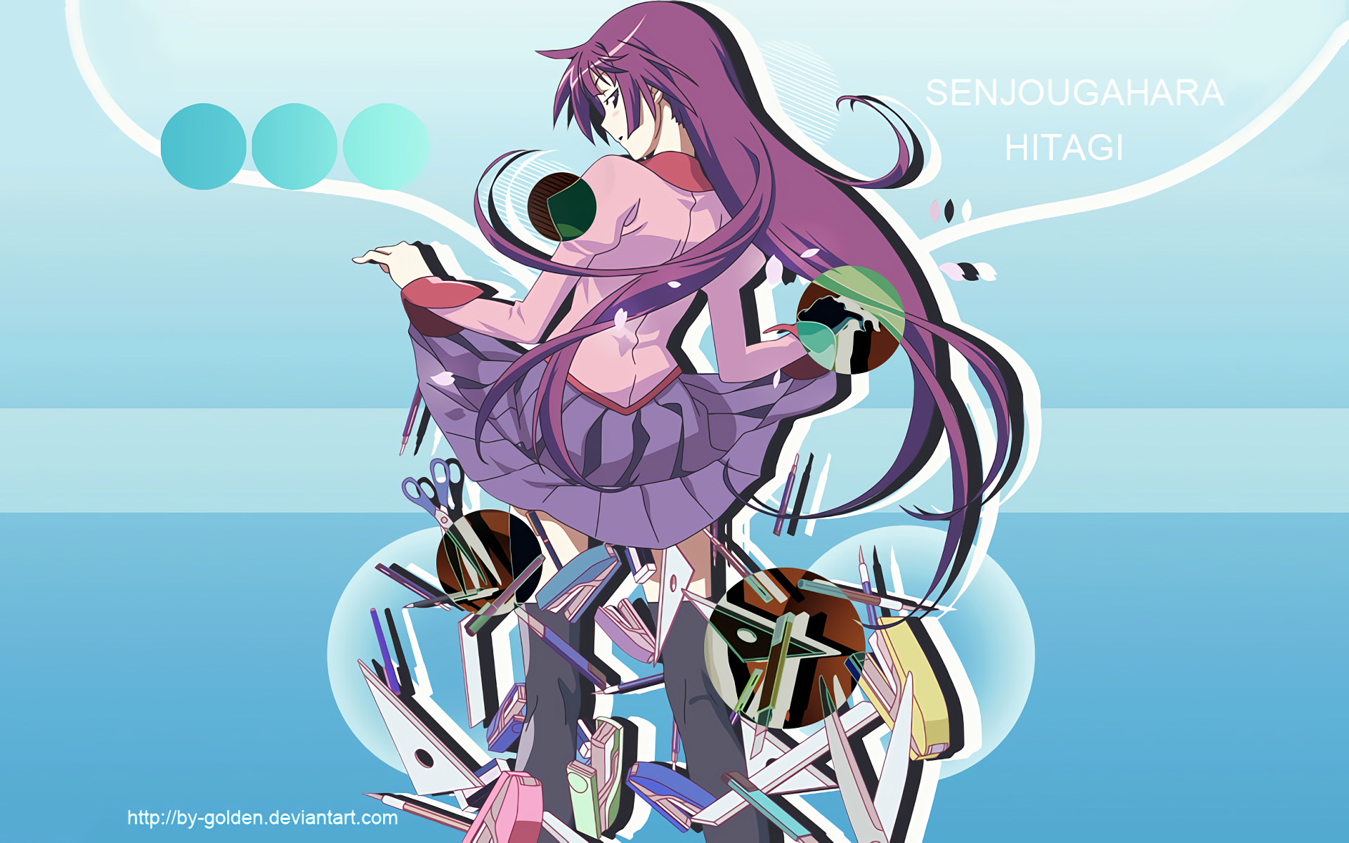 Hitagi Senj Gahara 1920x1200