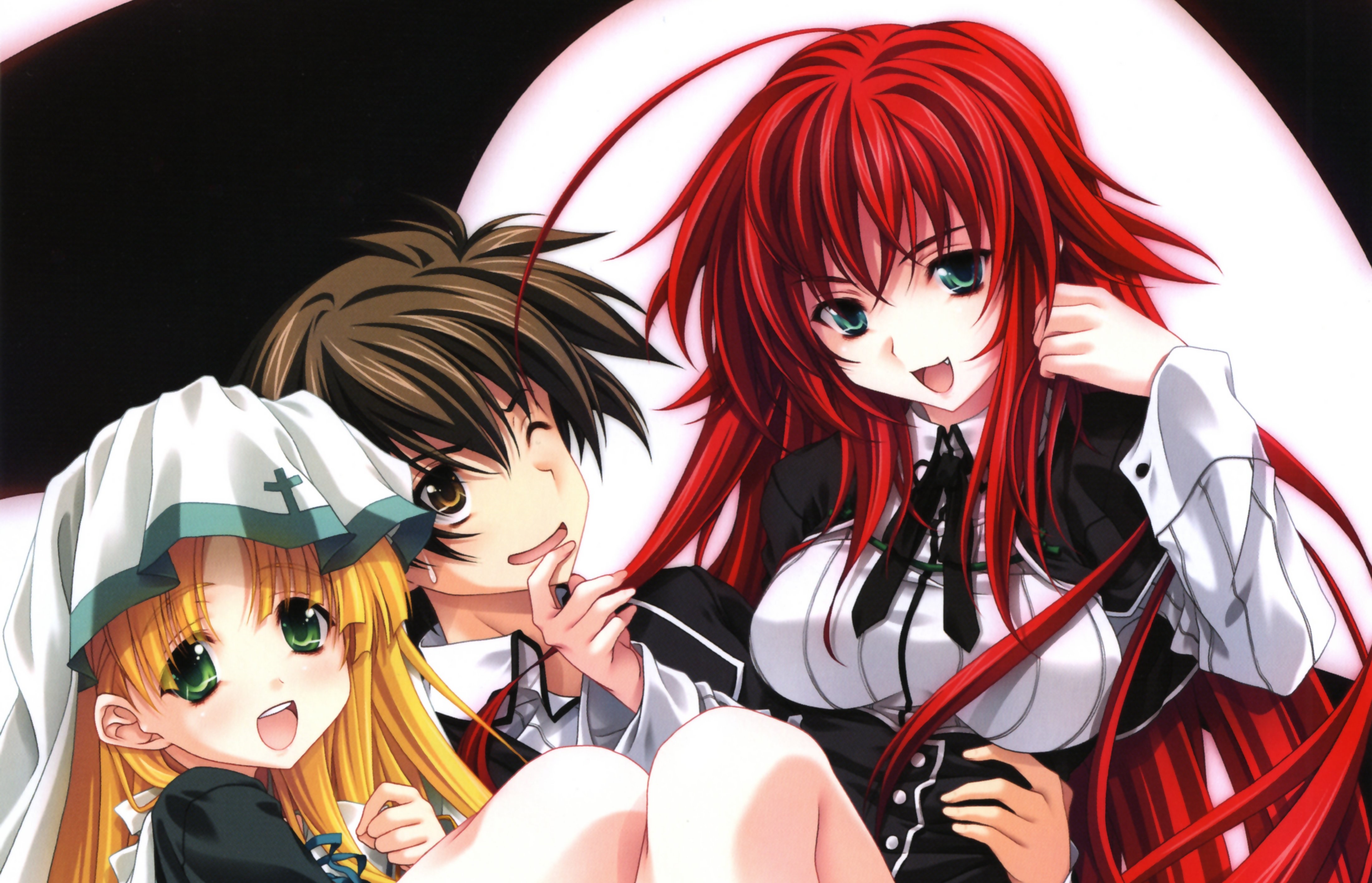 Asia Argento High School Dxd High School Dxd Issei Hyoudou Rias Gremory 4400x2832