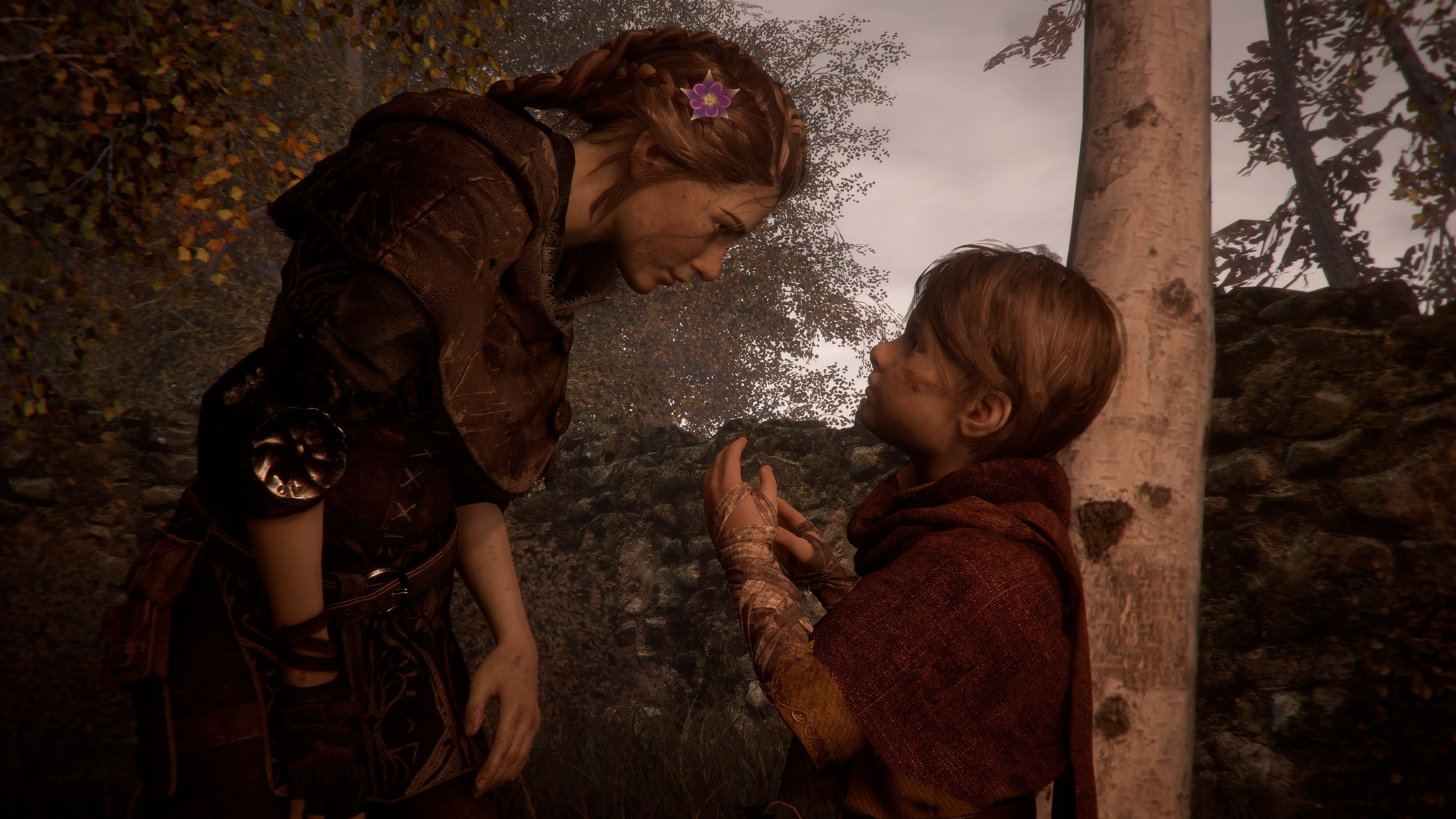 A Plague Tale Innocence Amicia De Rune Hugo De Rune 3840x2160