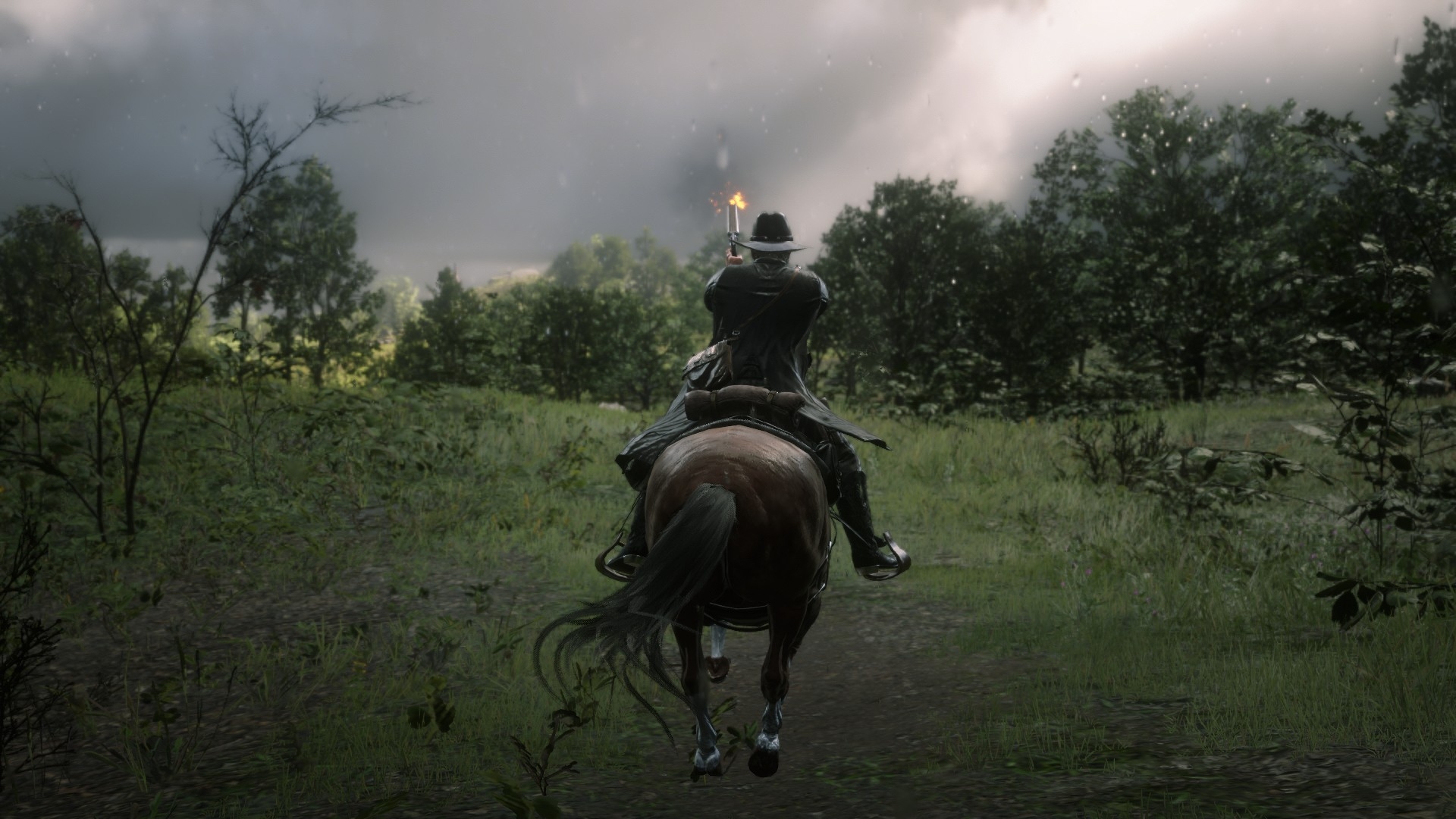 Red Dead Redemption Red Dead Redemption 2 Red Dead Cowboy Gunslinger Horse 1920x1080