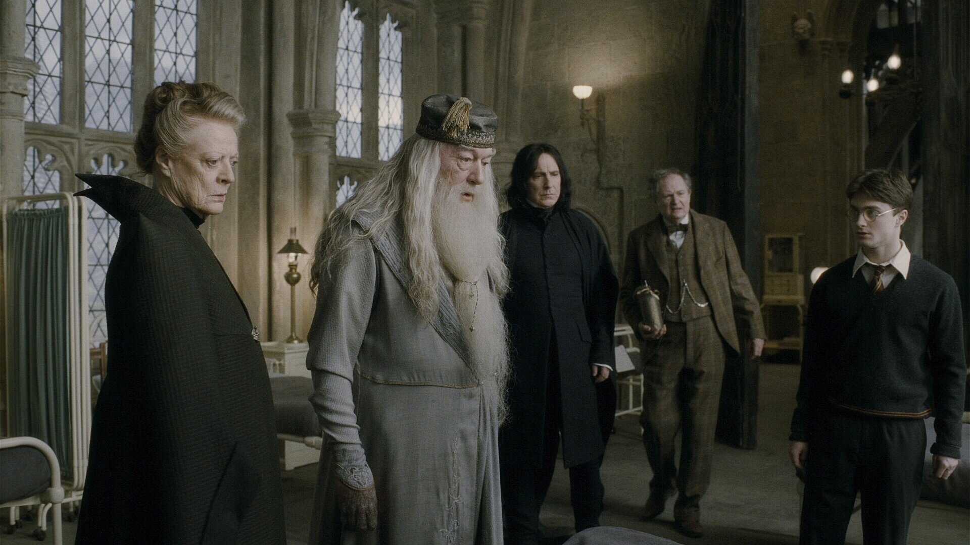 Albus Dumbledore Harry Potter Horace Slughorn Severus Snape 1920x1080