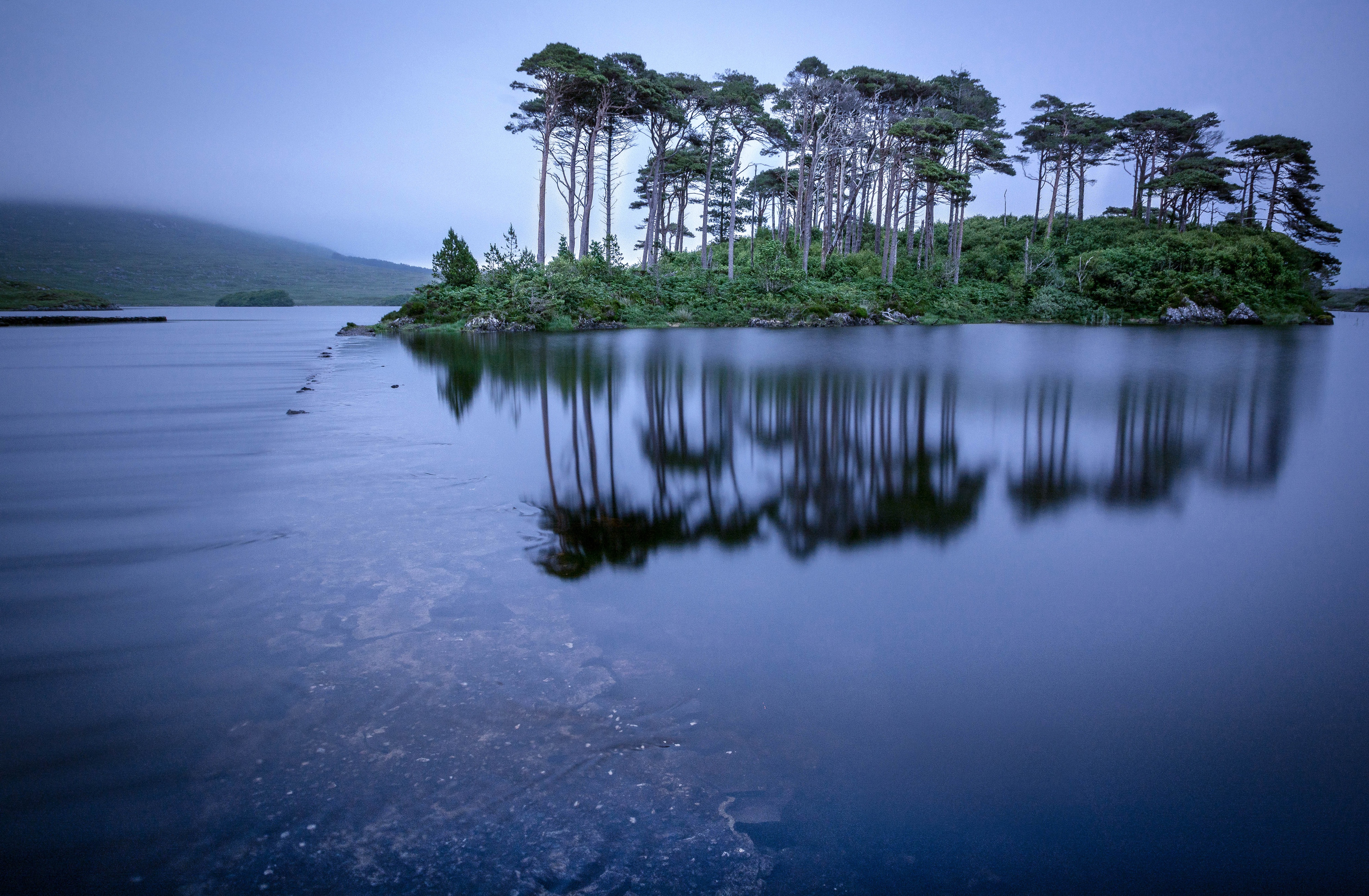 Connemara Ireland Island Lake Nature Reflection 4000x2619