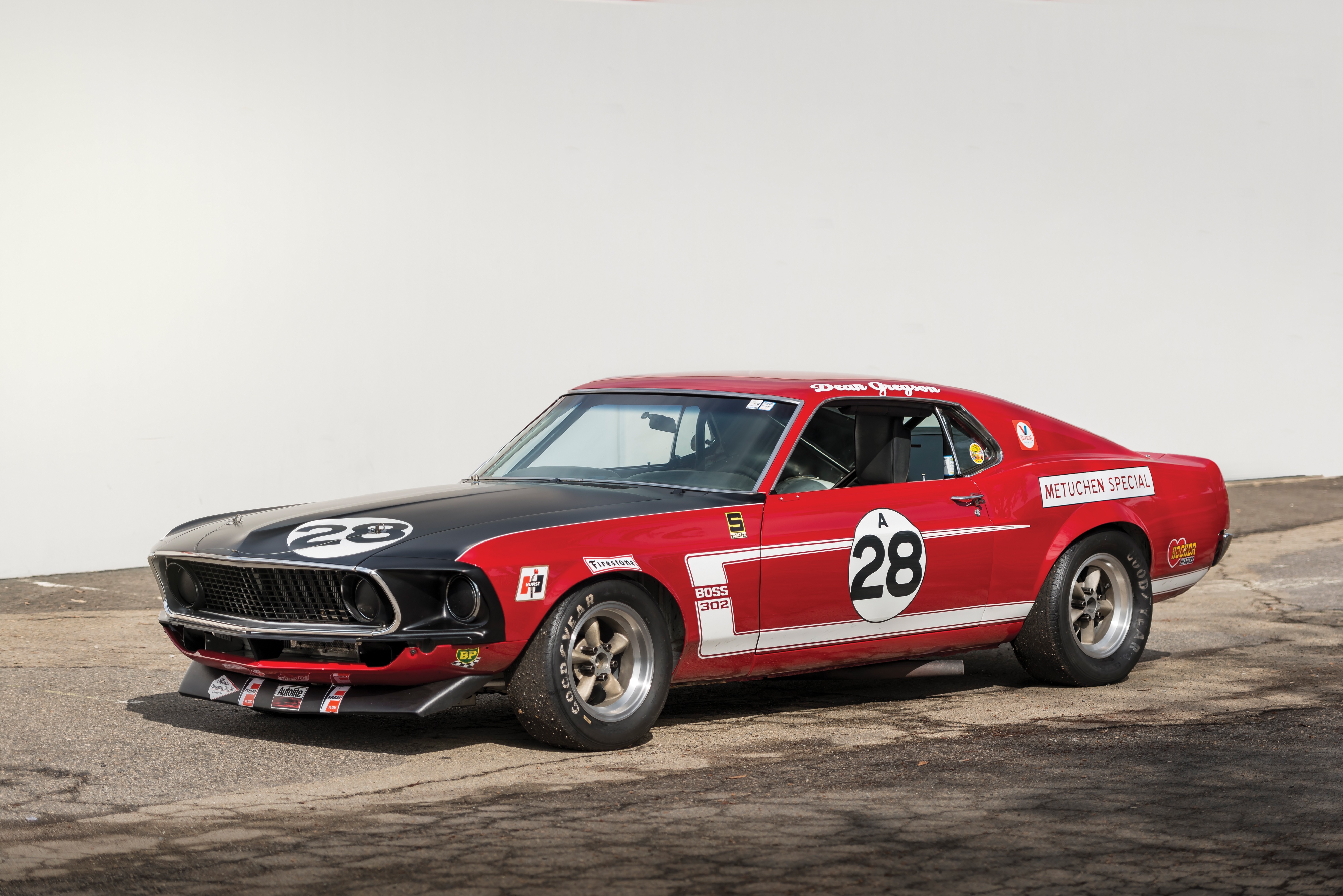 Car Ford Ford Mustang Ford Mustang Boss 302 Muscle Car Race Car Red Car Vehicle 4000x2669