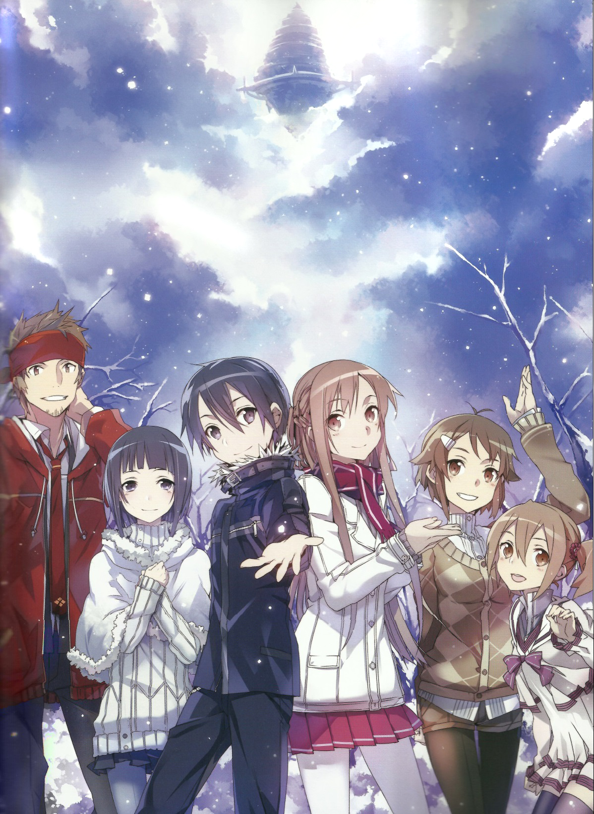 Anime Novel Sword Art Online Winter 1198x1640