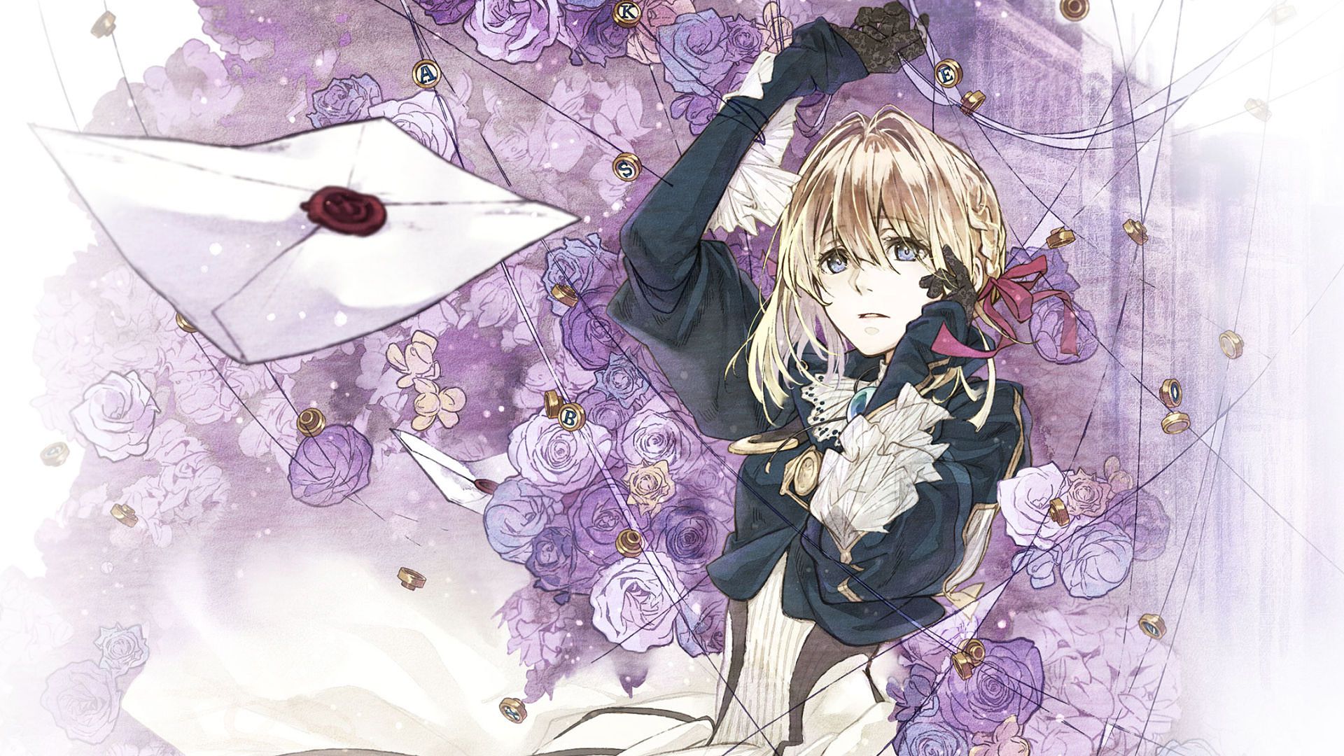 Anime Violet Evergarden Wallpaper Resolution1920x1080 Id1187491 4181